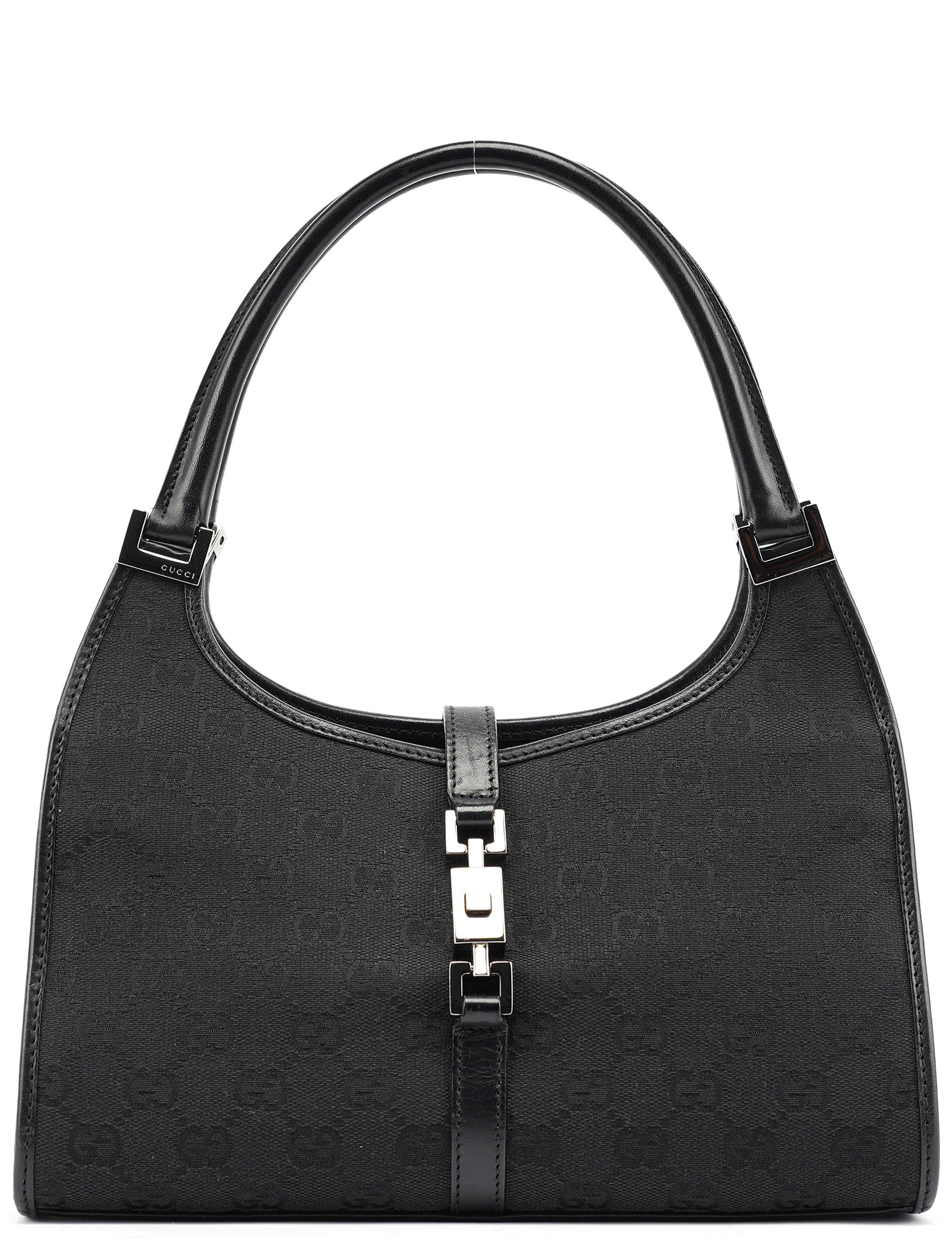Black GG Jackie Shoulder Bag