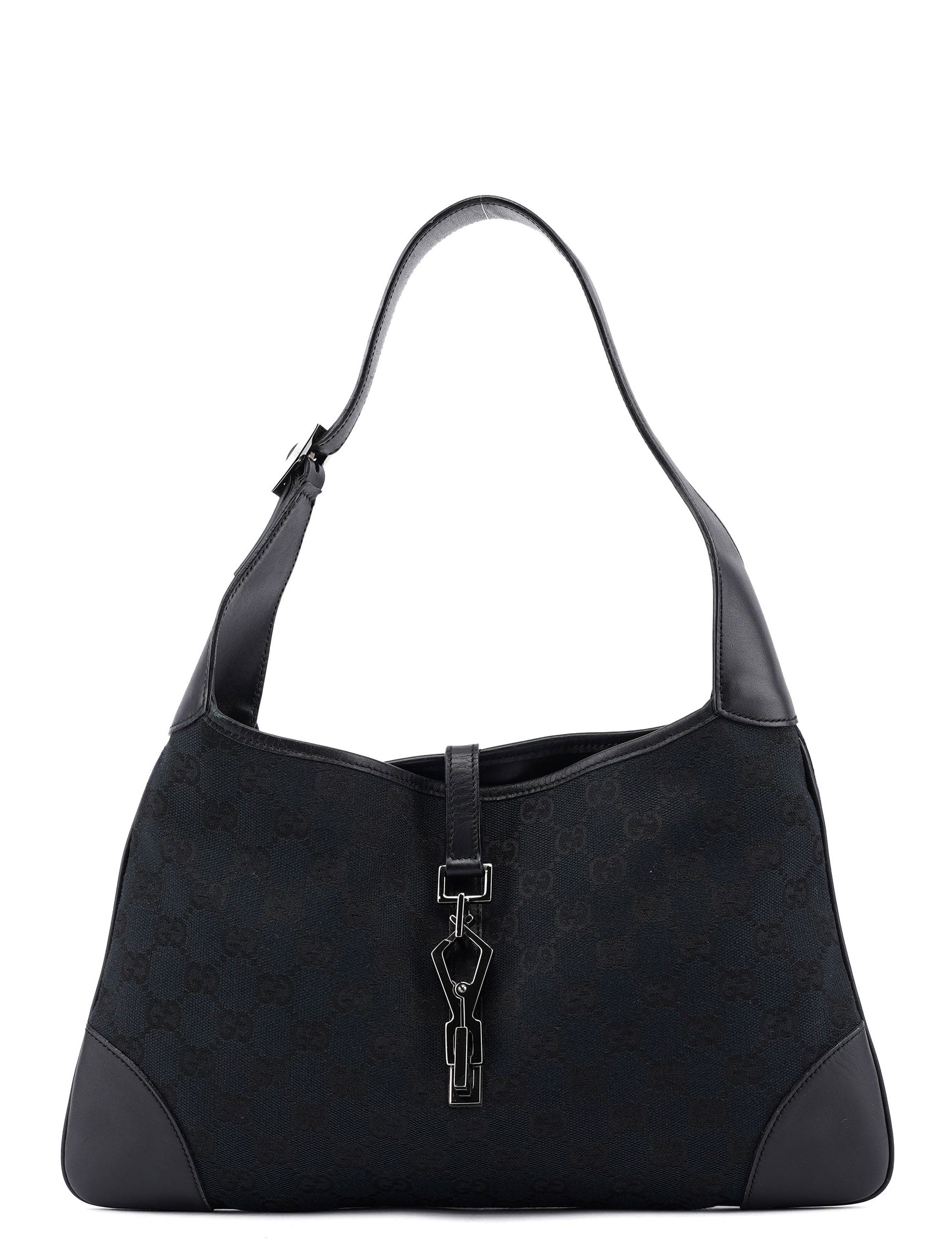 001 4057 Black GG Jackie Shoulder Bag