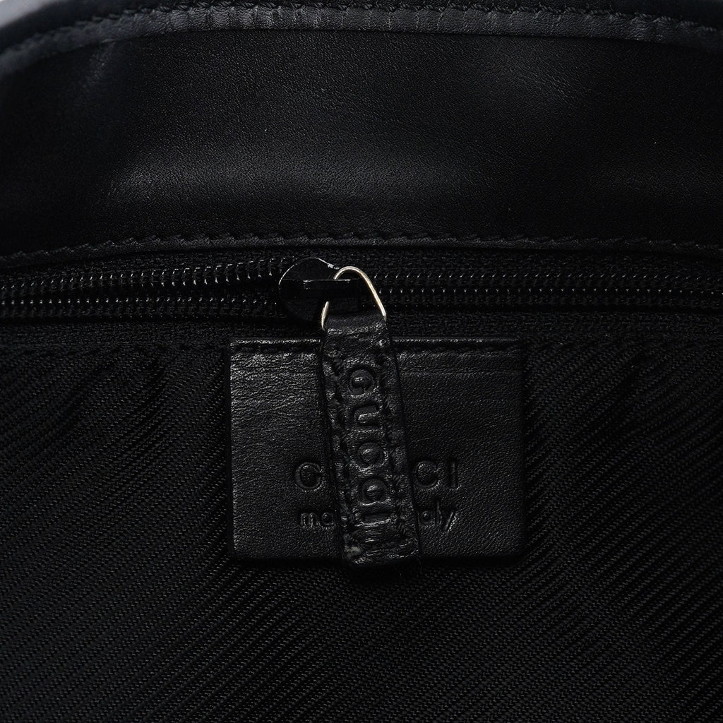 001 4057 Black GG Jackie Shoulder Bag