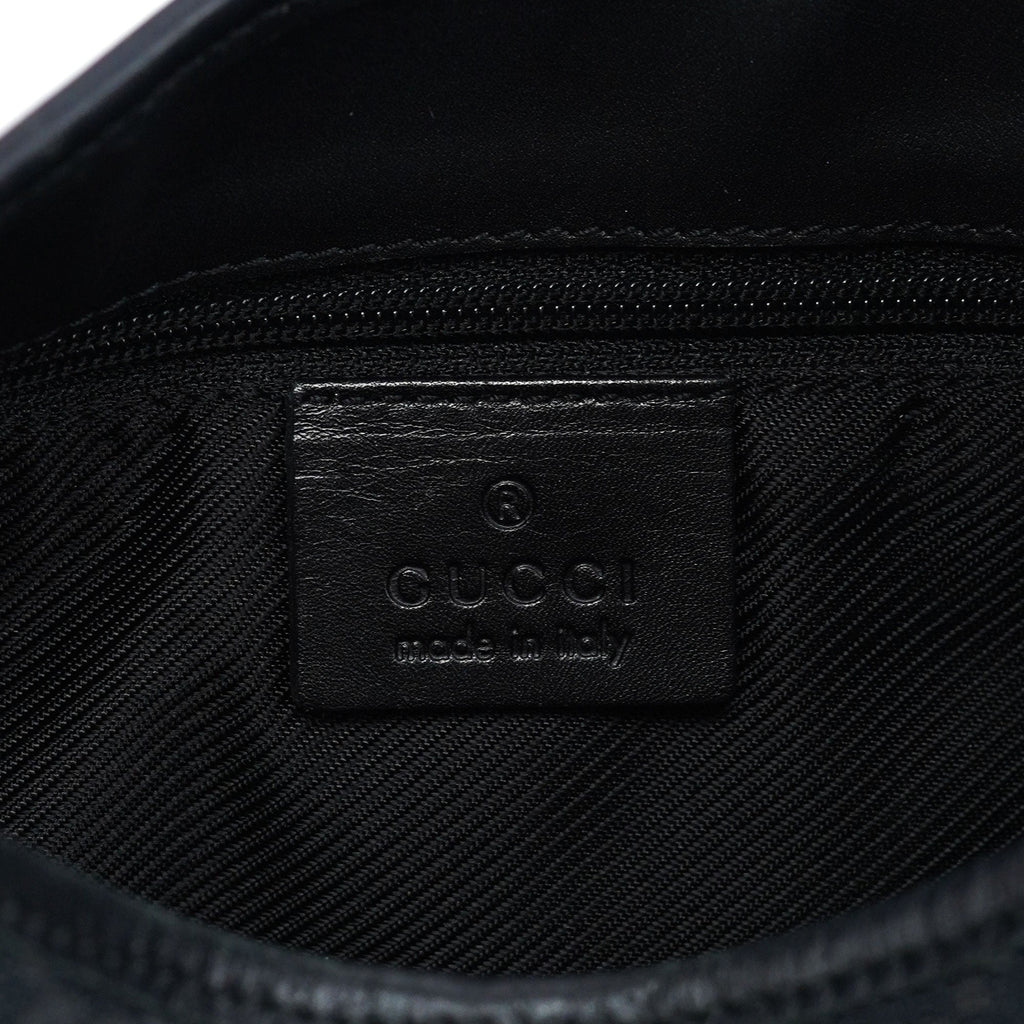 001 4057 Black GG Jackie Shoulder Bag