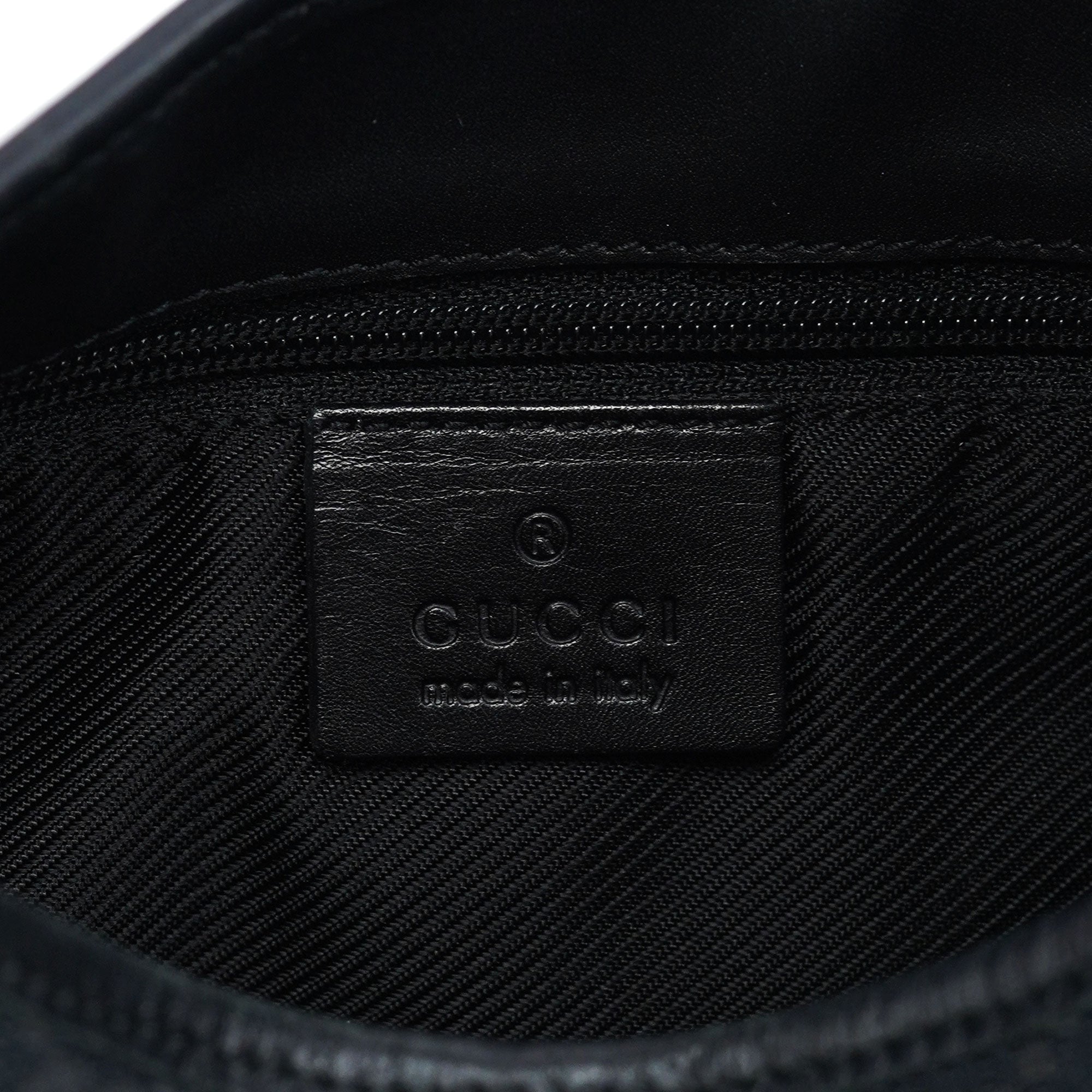 001 4057 Black GG Jackie Shoulder Bag