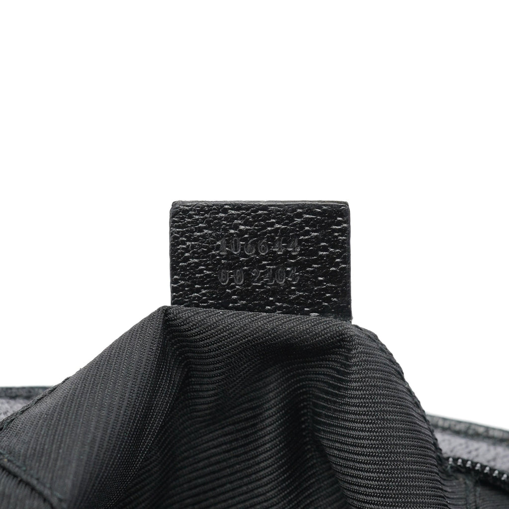 Black GG Mini Hobo Bag