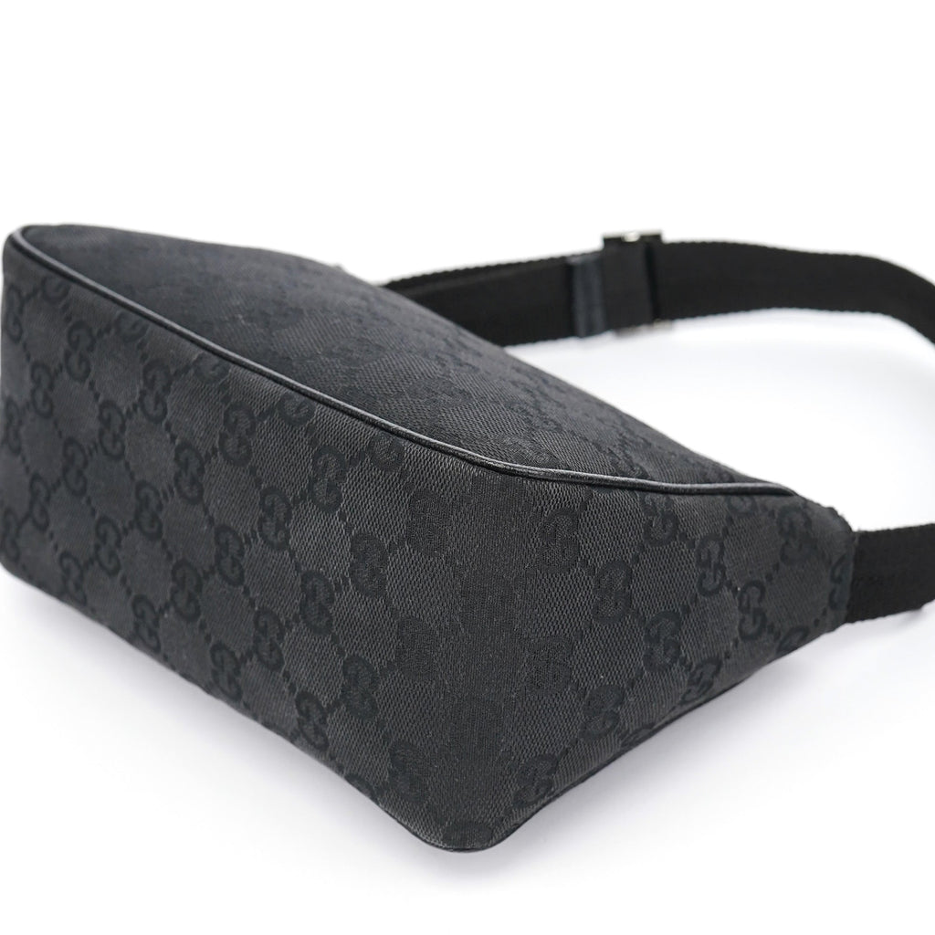 Black GG Mini Hobo Bag