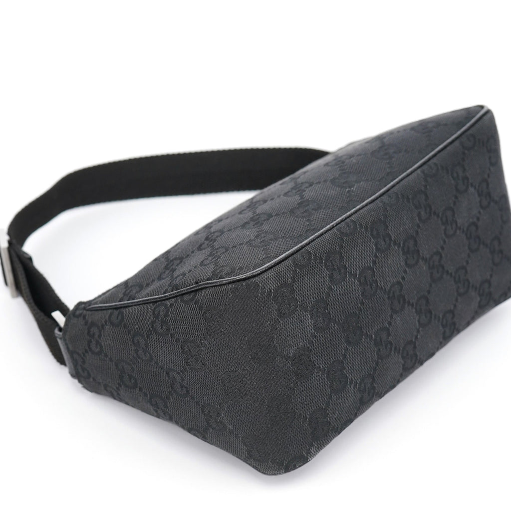 Black GG Mini Hobo Bag