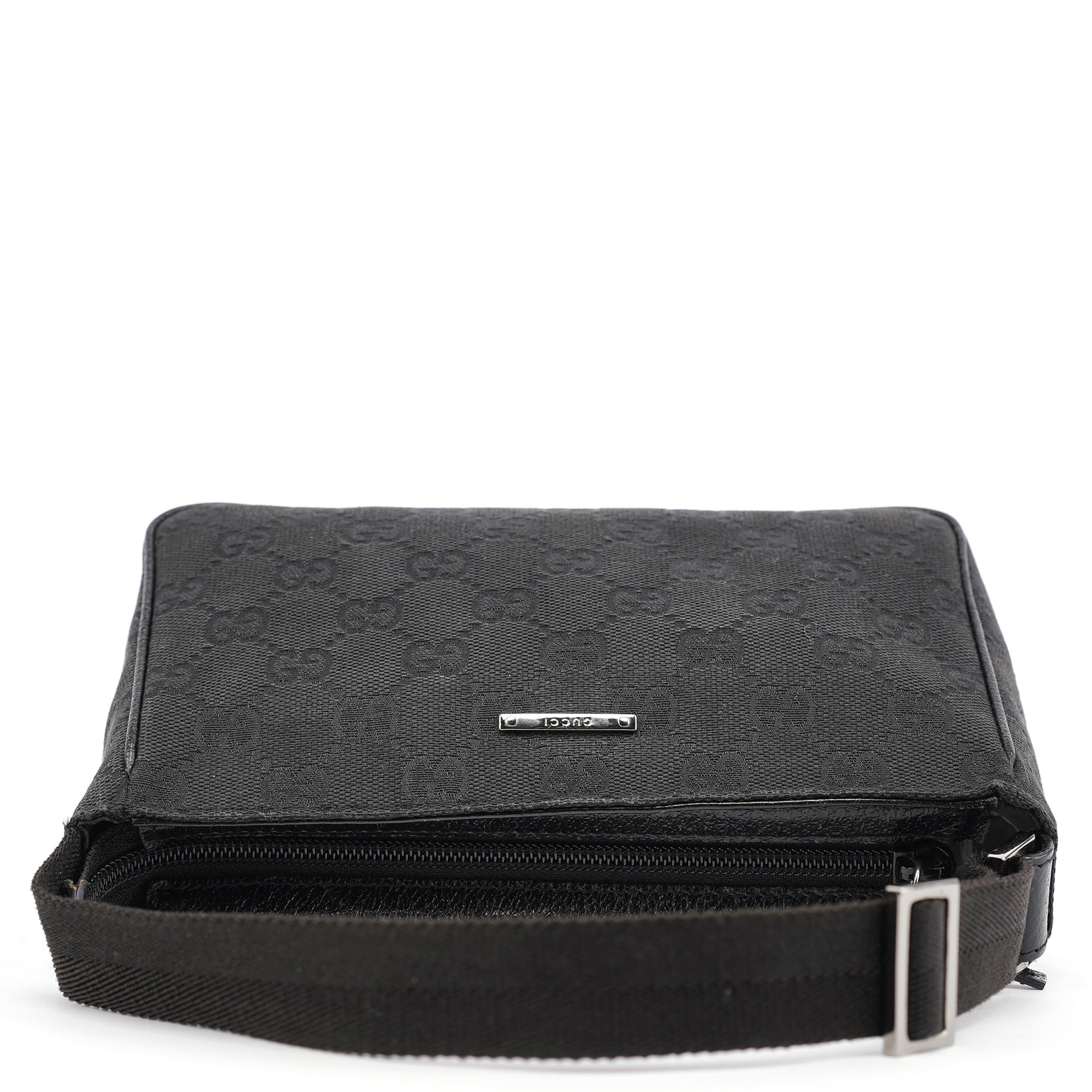 Black GG Mini Hobo Bag