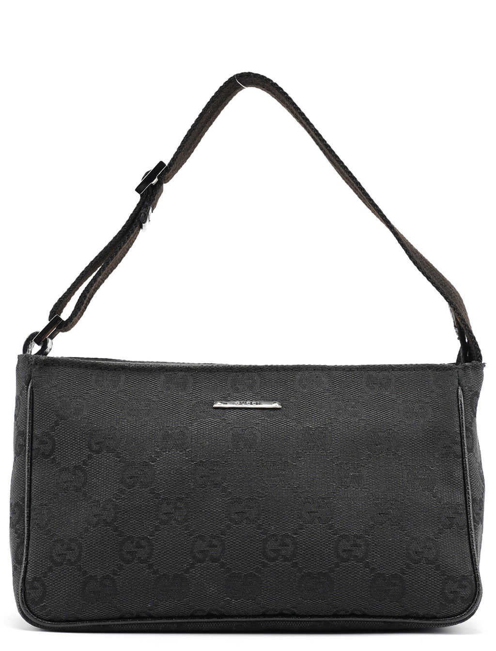 Black GG Mini Hobo Bag