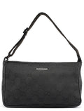 Black GG Mini Hobo Bag