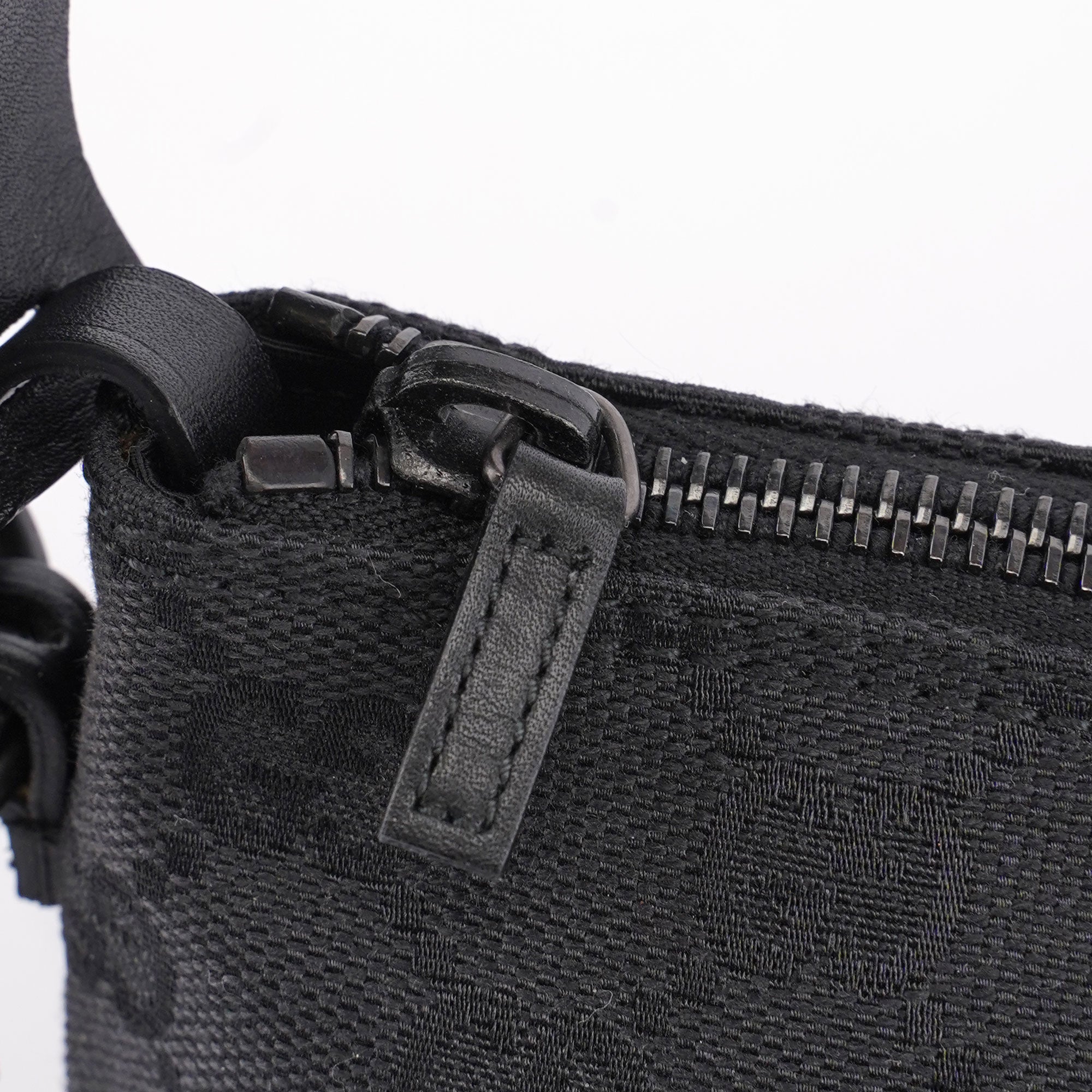 Black GG Mini Hobo Bag