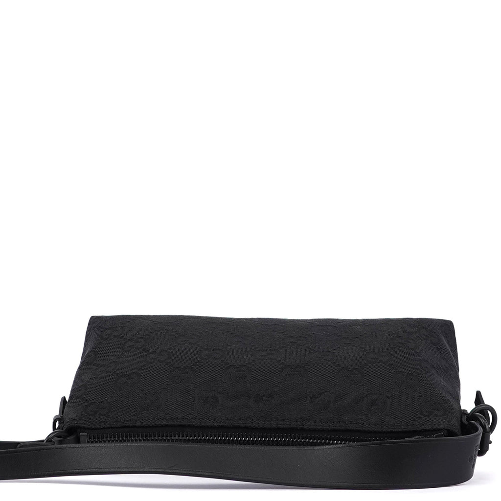 Black GG Mini Hobo Bag