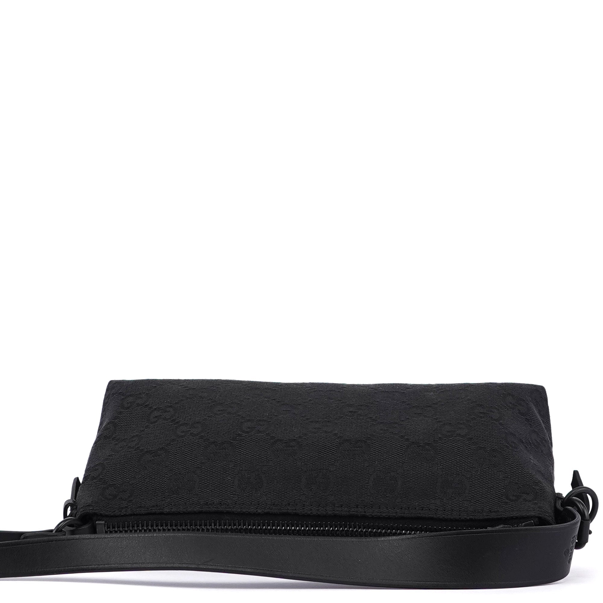 Black GG Mini Hobo Bag