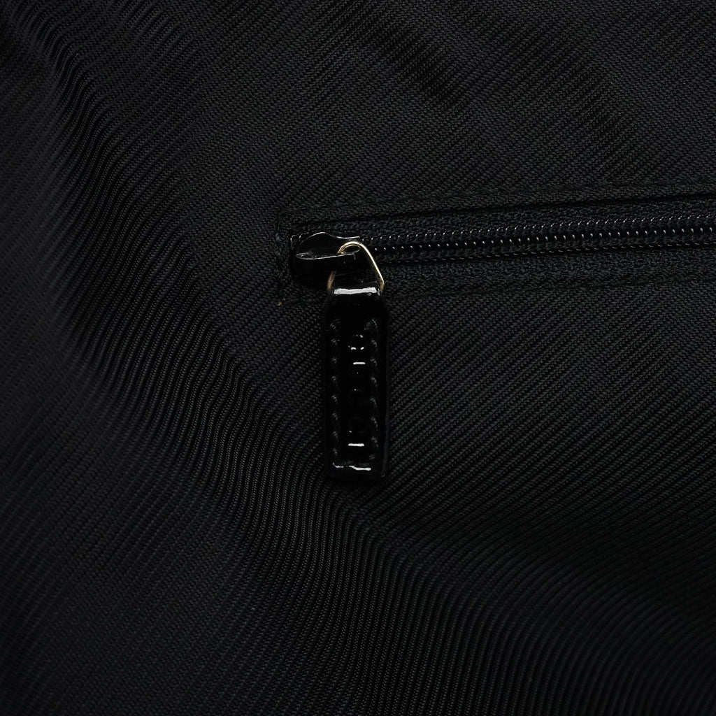 Black GG Patent Leather Tote Bag