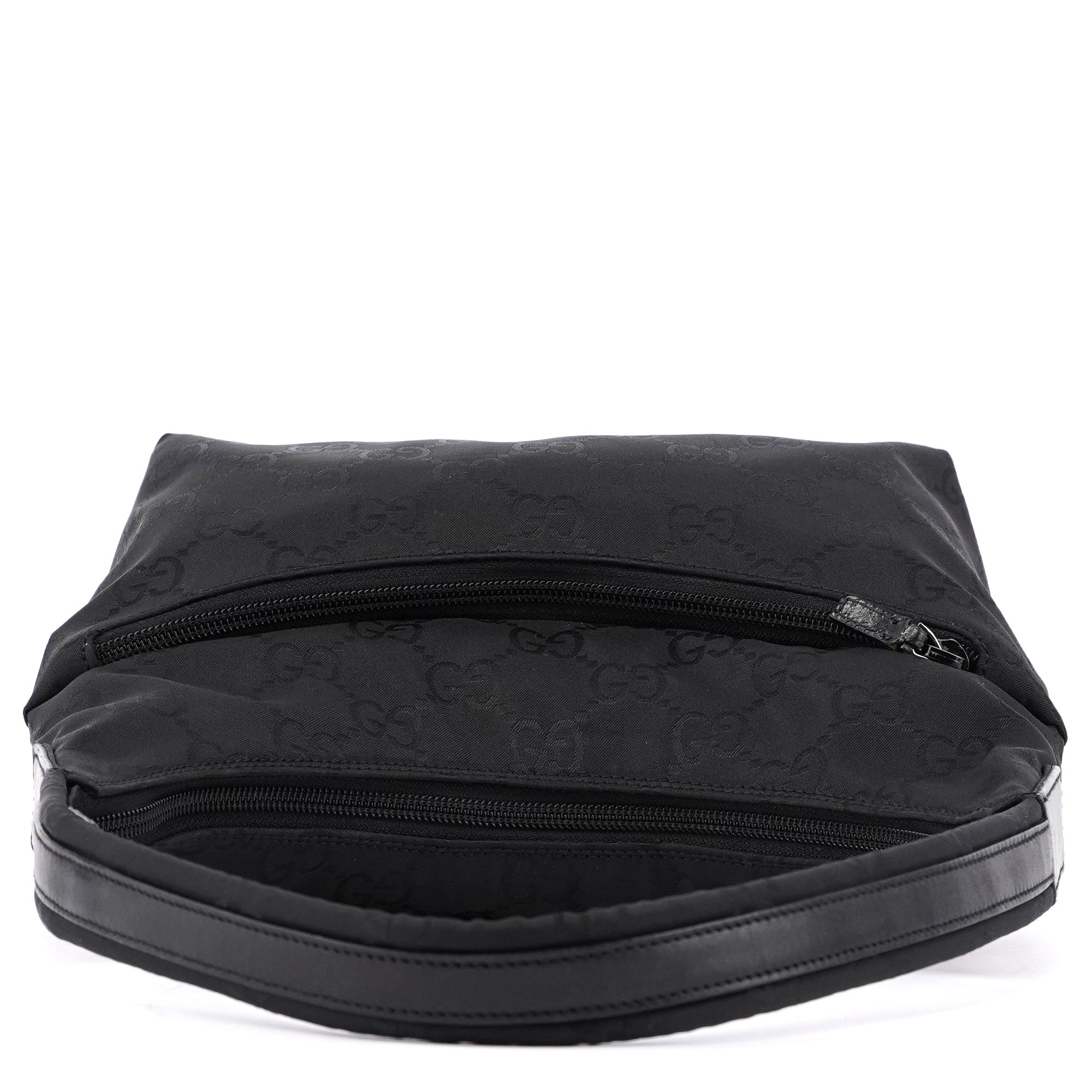 Black GG Pocket Shoulder Bag