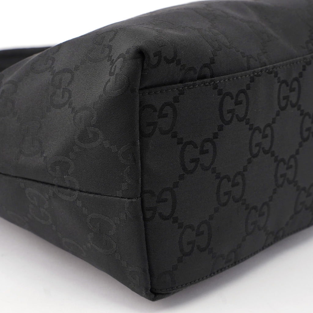 Black GG Pocket Shoulder Bag