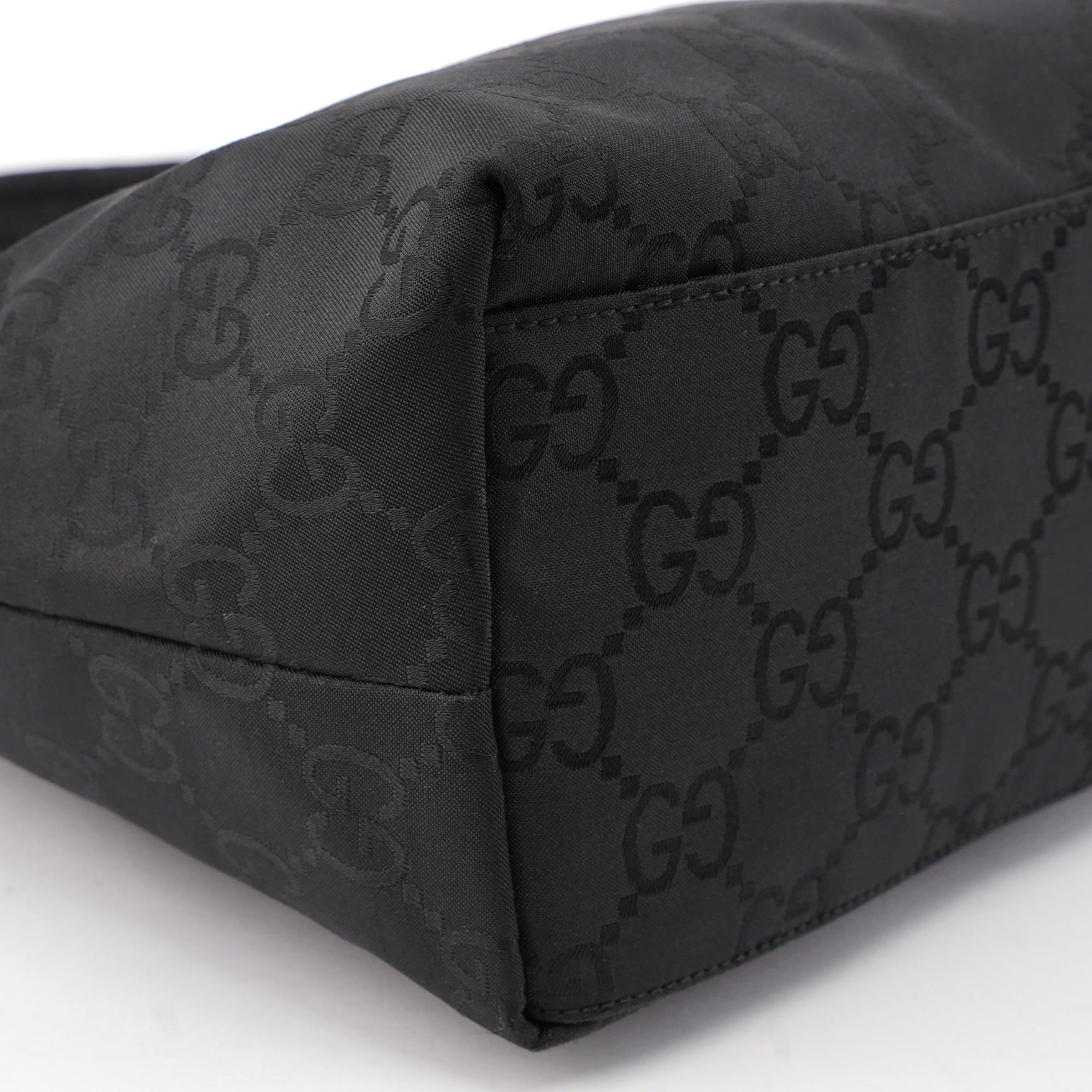 Black GG Pocket Shoulder Bag