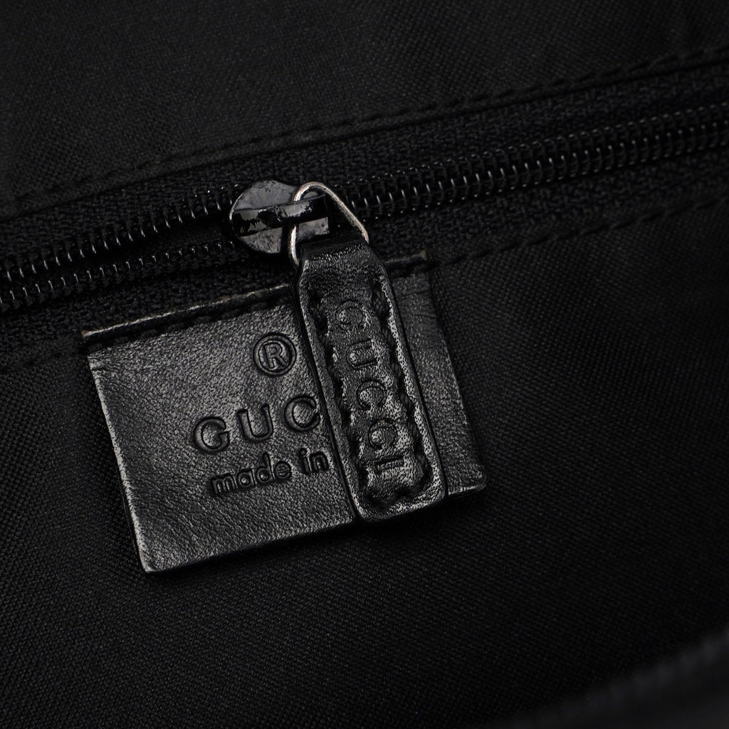 Black GG Pocket Shoulder Bag
