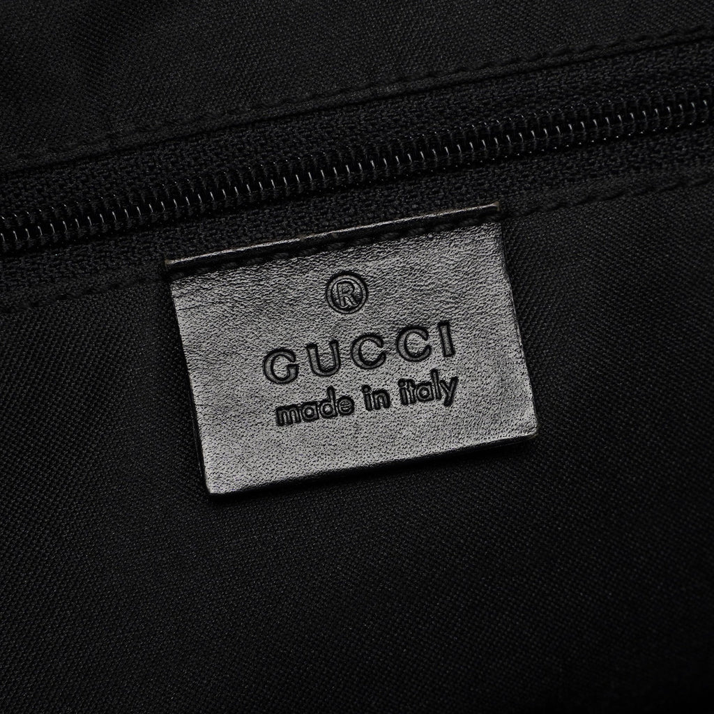 Black GG Pocket Shoulder Bag