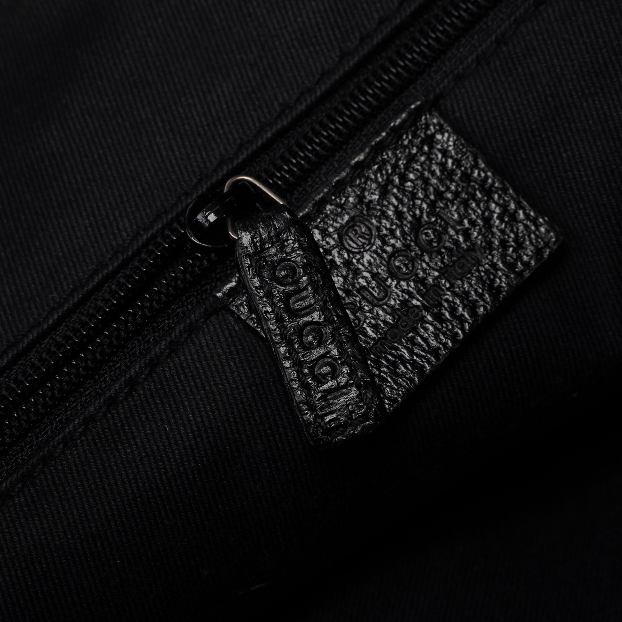 Black GG Round Hobo Shoulder Bag
