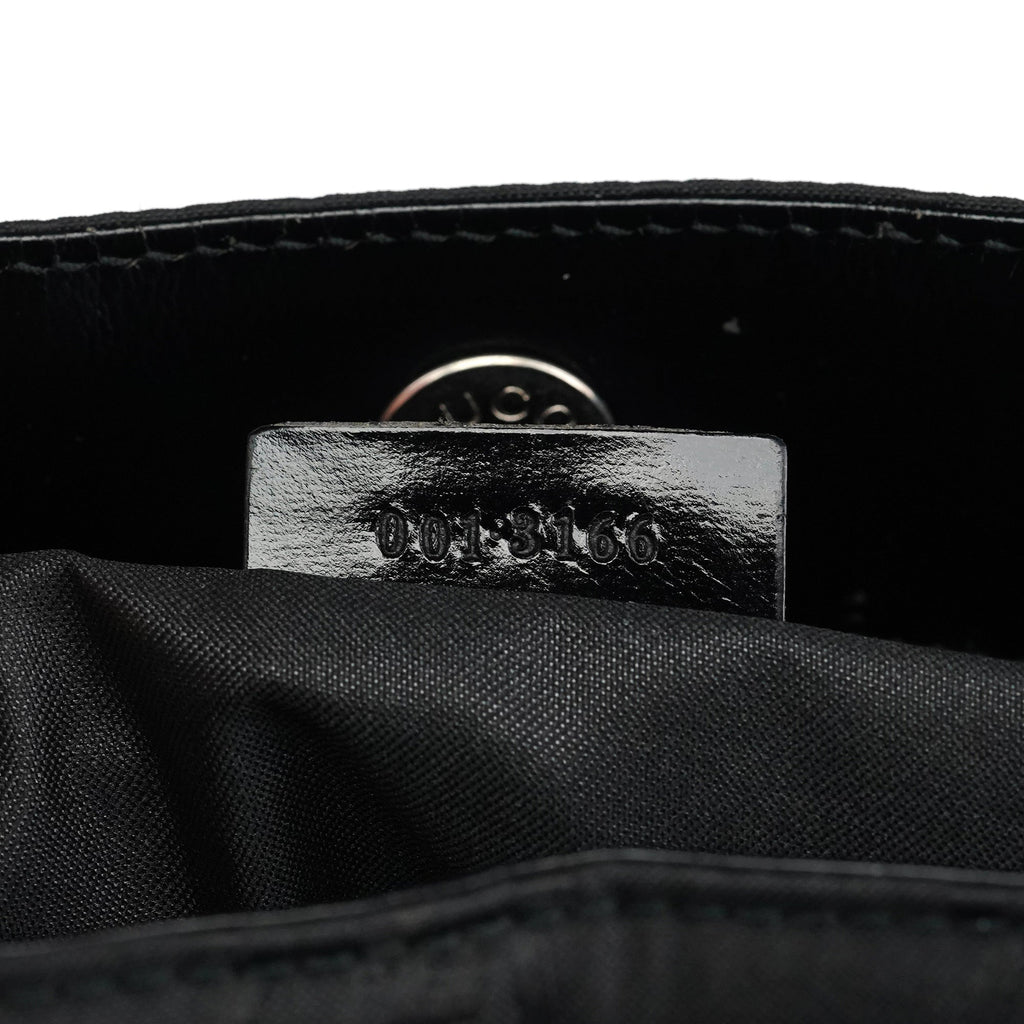 Black GG Shoulder Bag