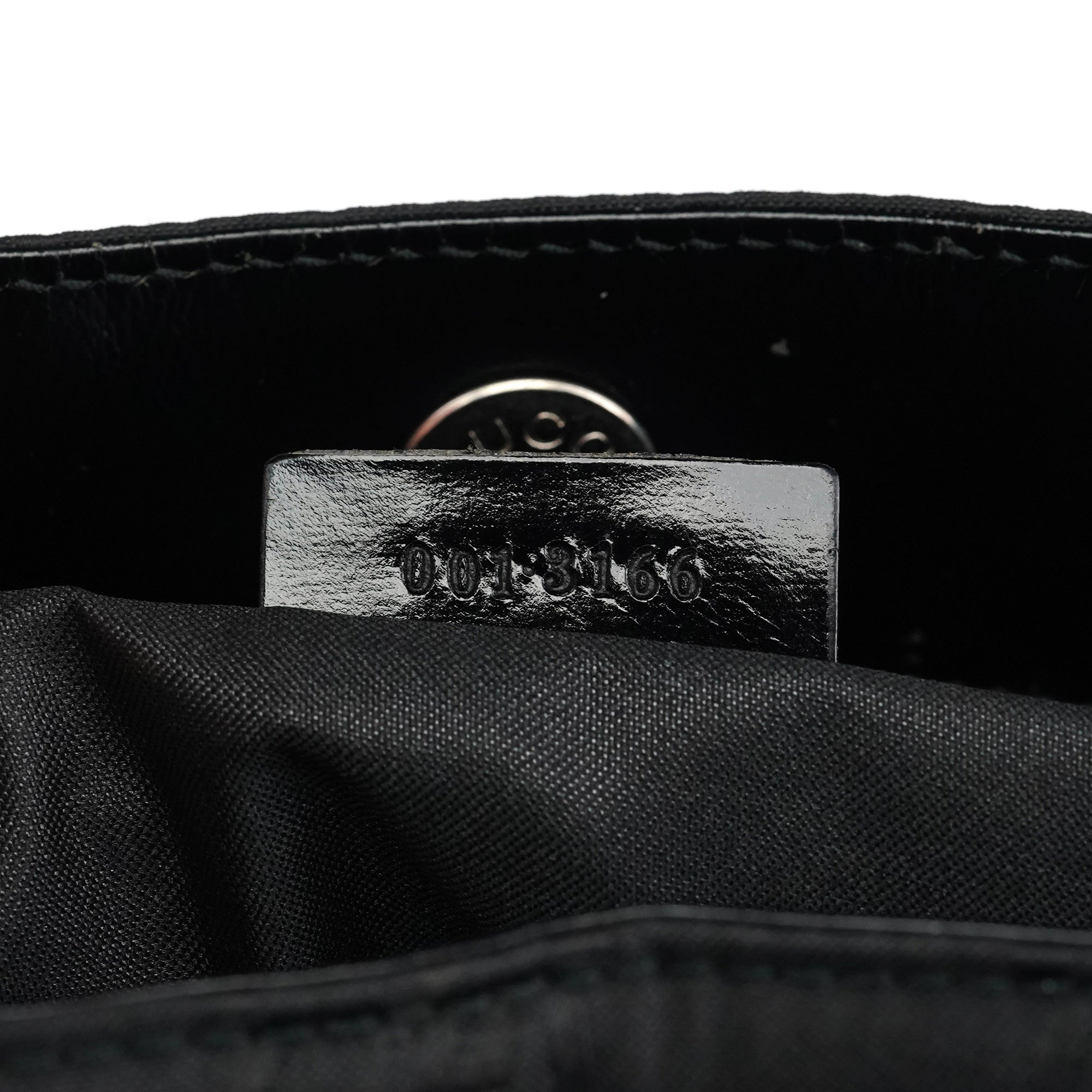 Black GG Shoulder Bag