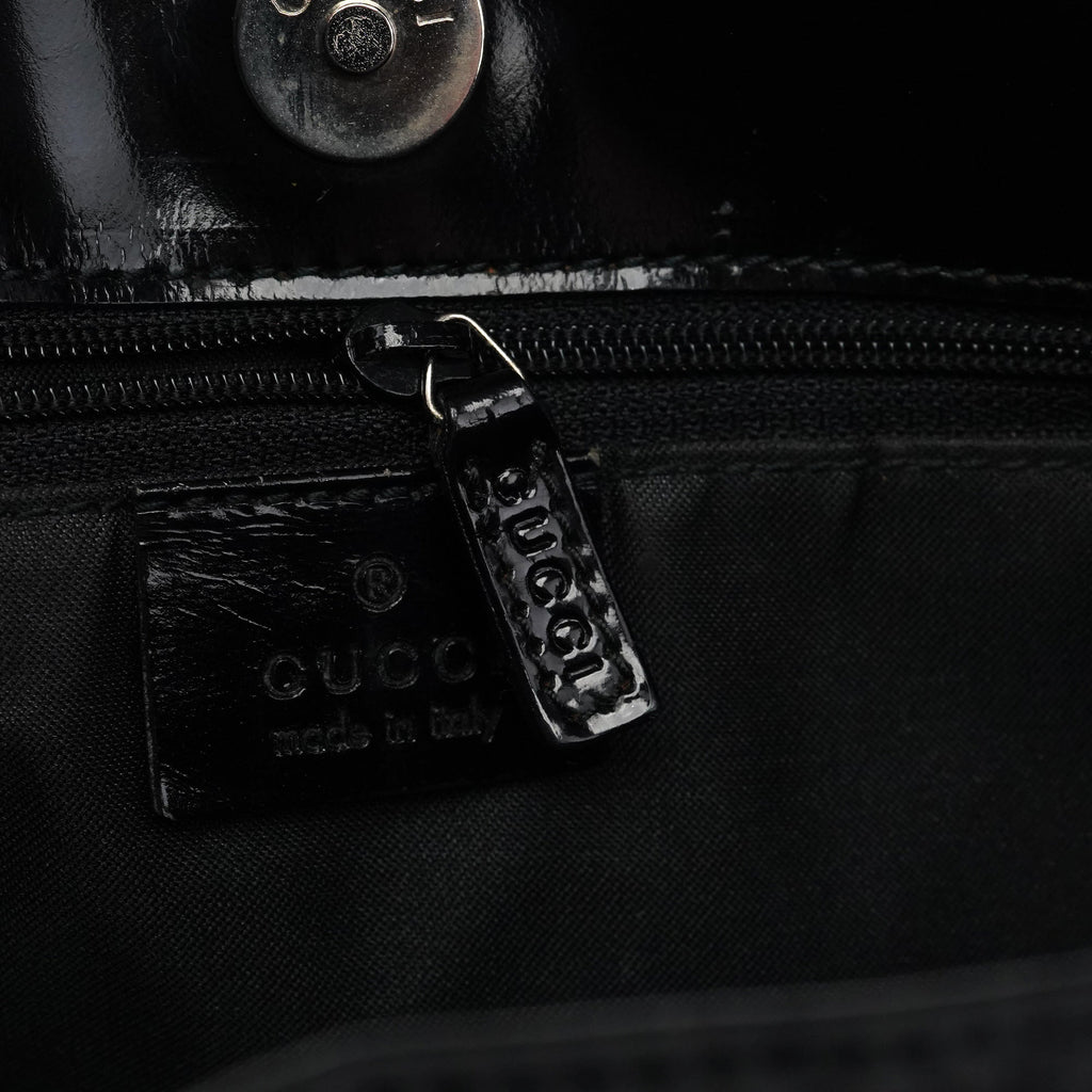 Black GG Shoulder Bag