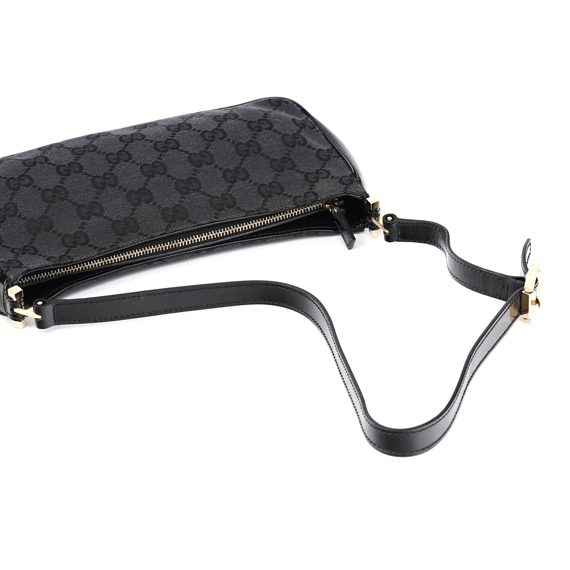 Black GG Shoulder Bag