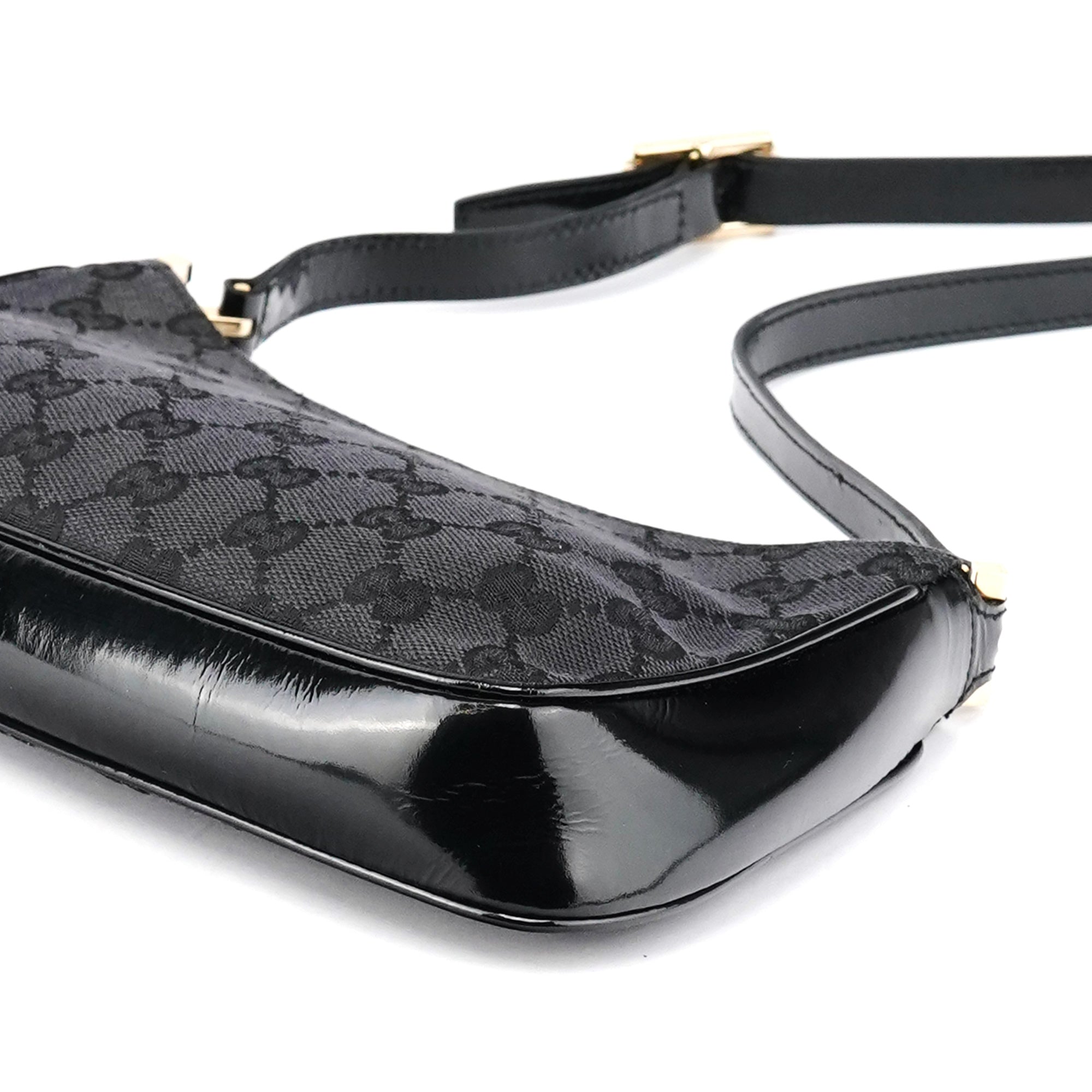 Black GG Shoulder Bag