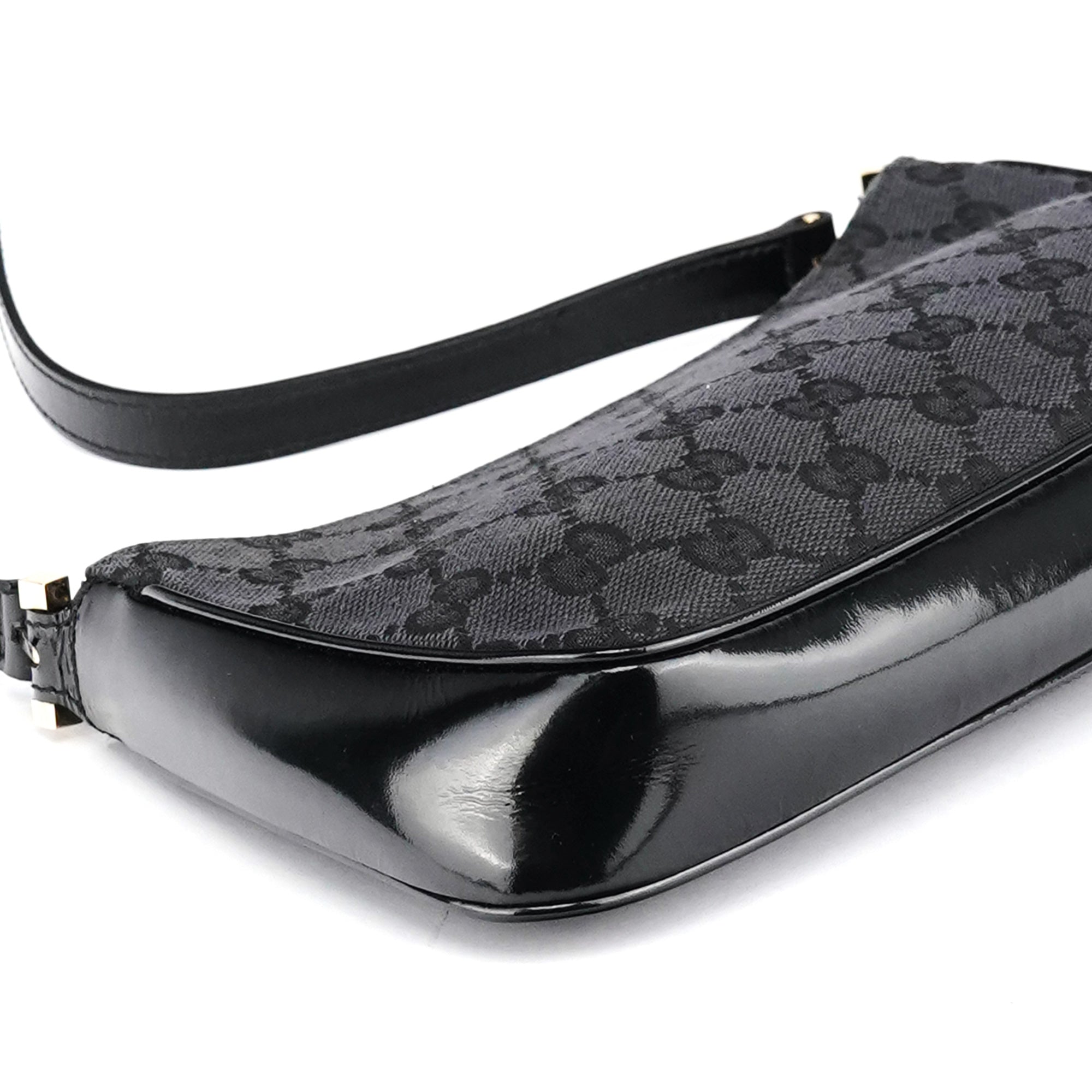 Black GG Shoulder Bag
