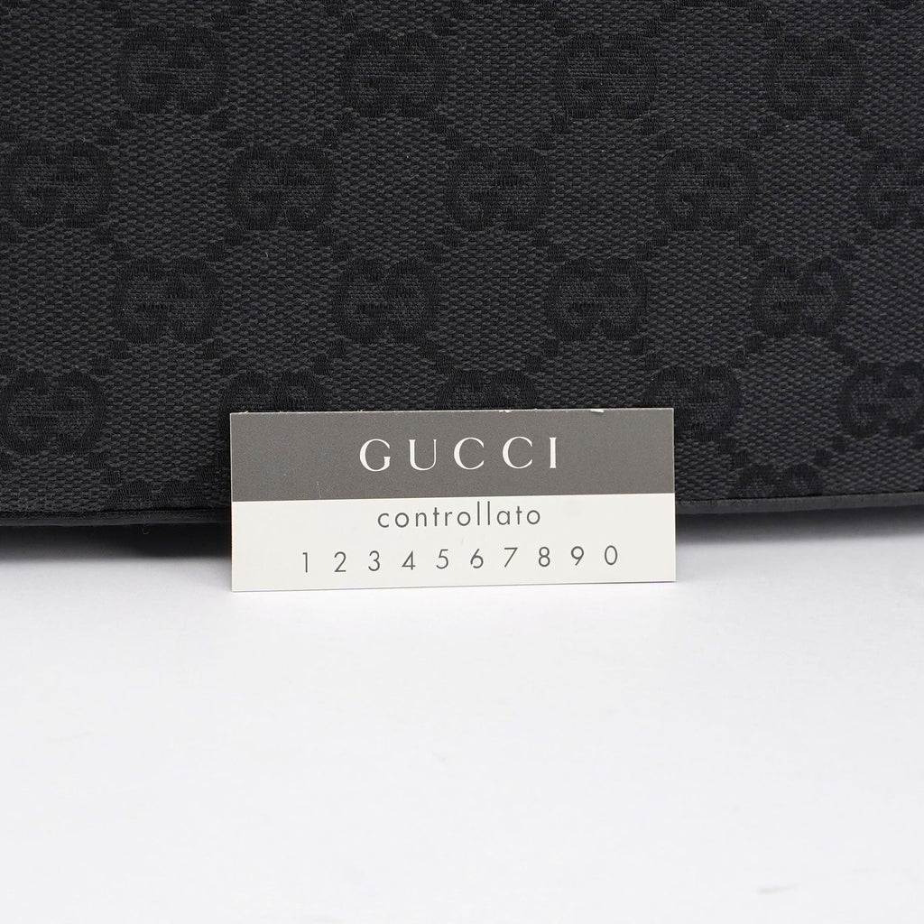 Black GG Shoulder Bag