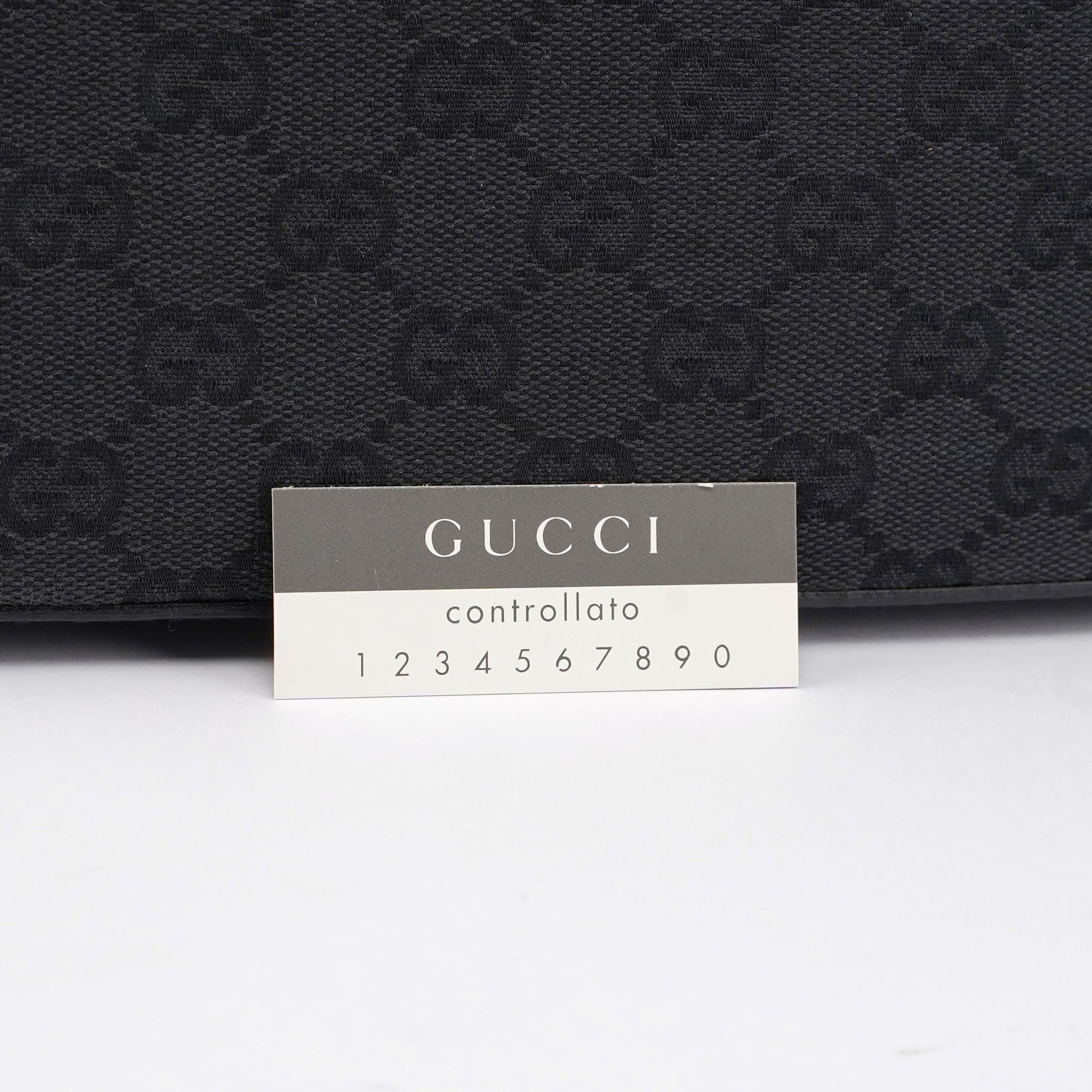Black GG Shoulder Bag