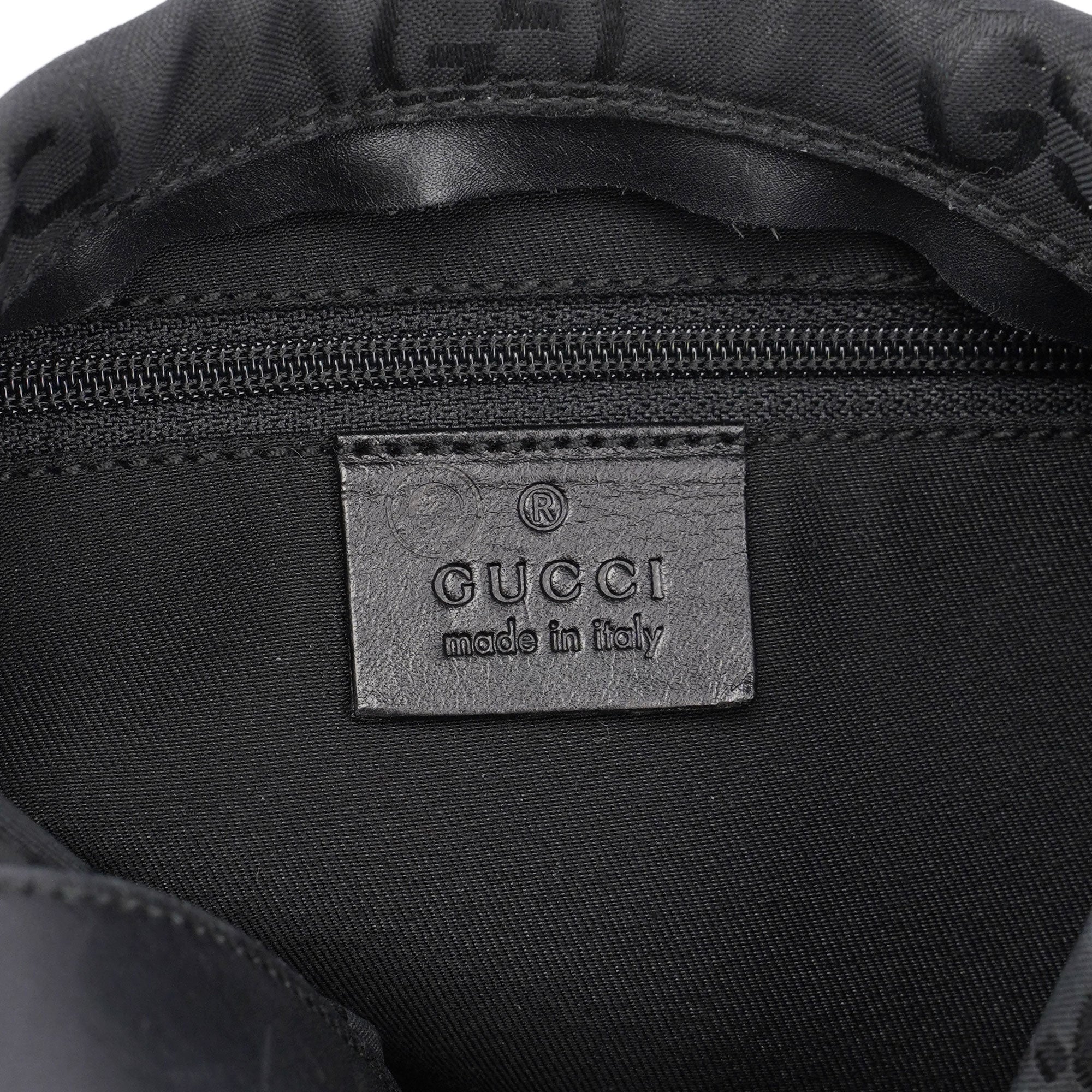 Black GG Shoulder Bag