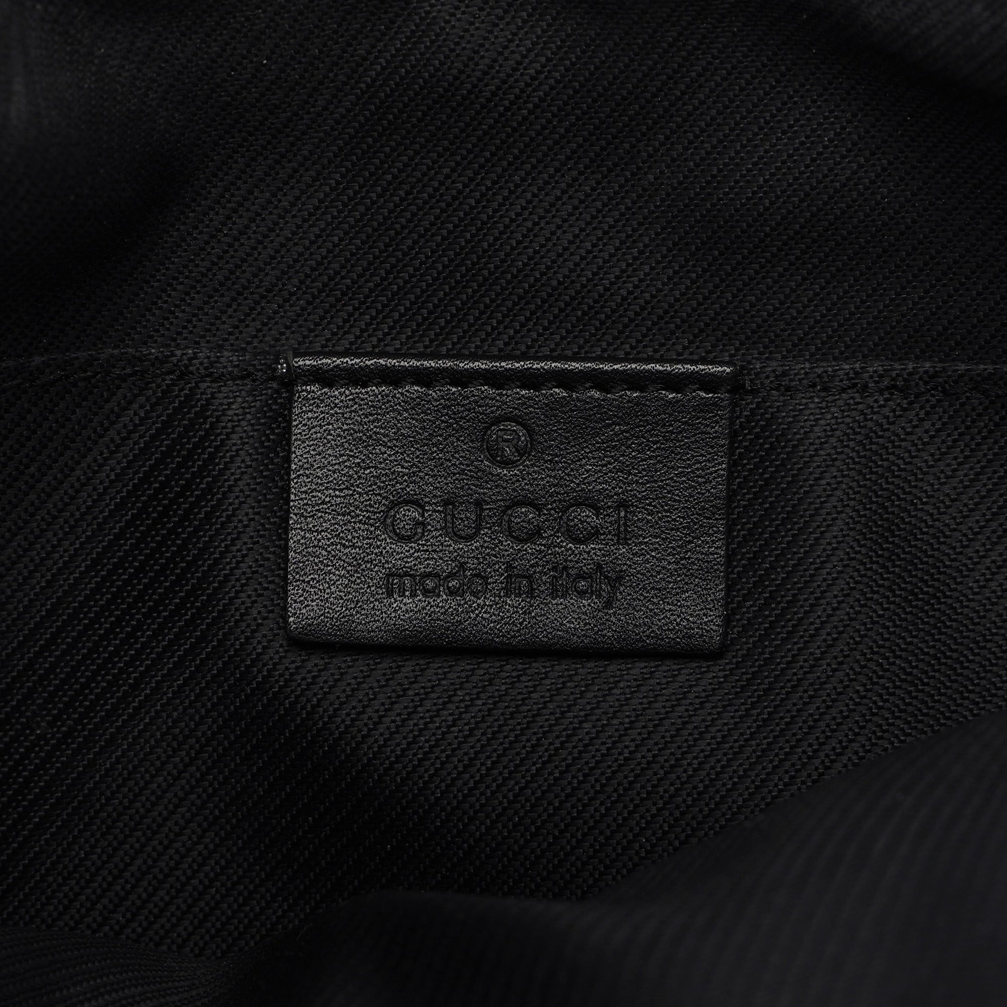 Black GG Shoulder Bag