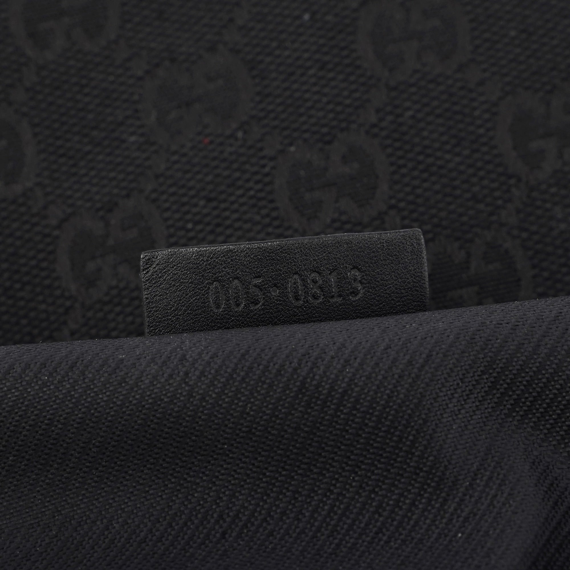Black GG Shoulder Bag