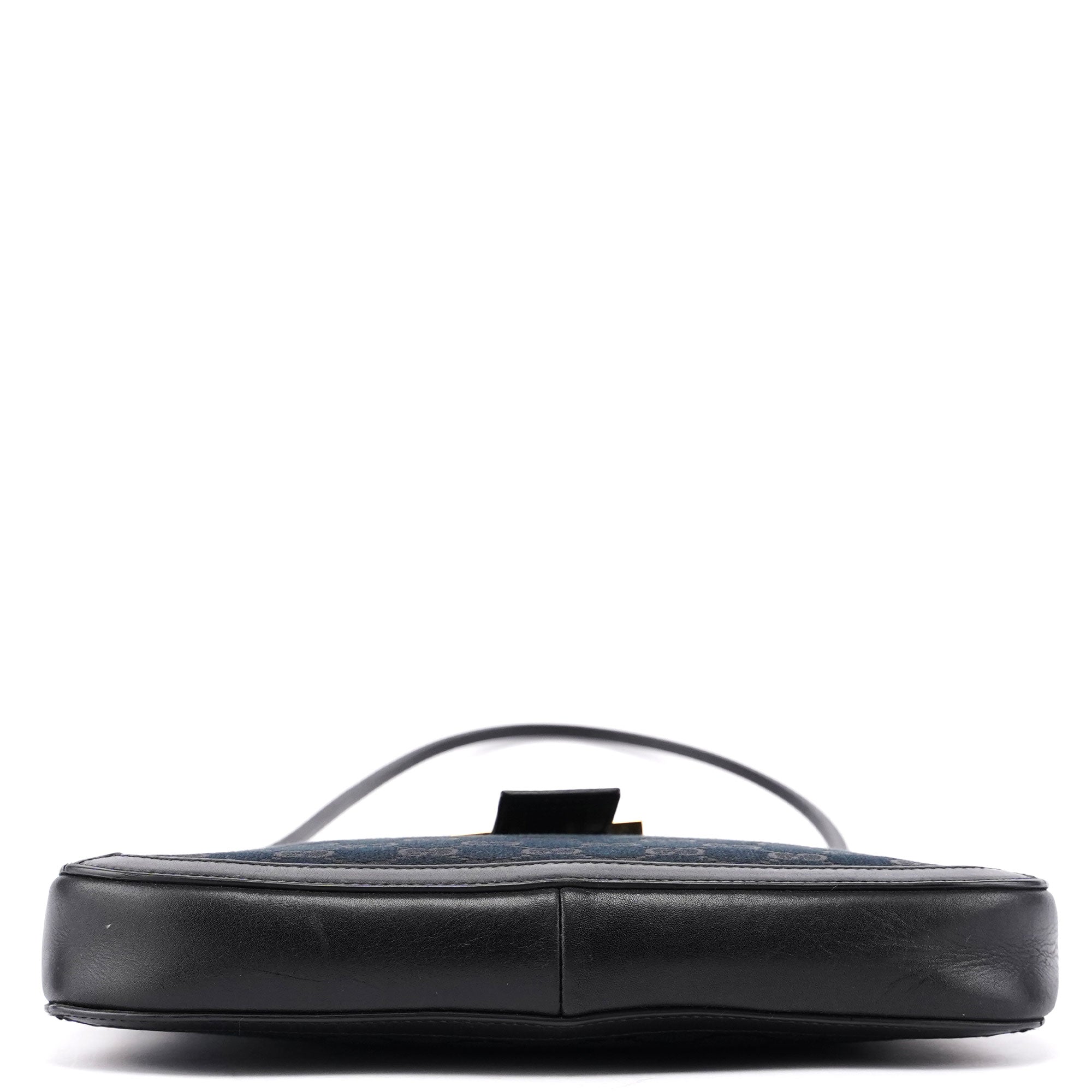 Black GG Square G Shoulder Bag