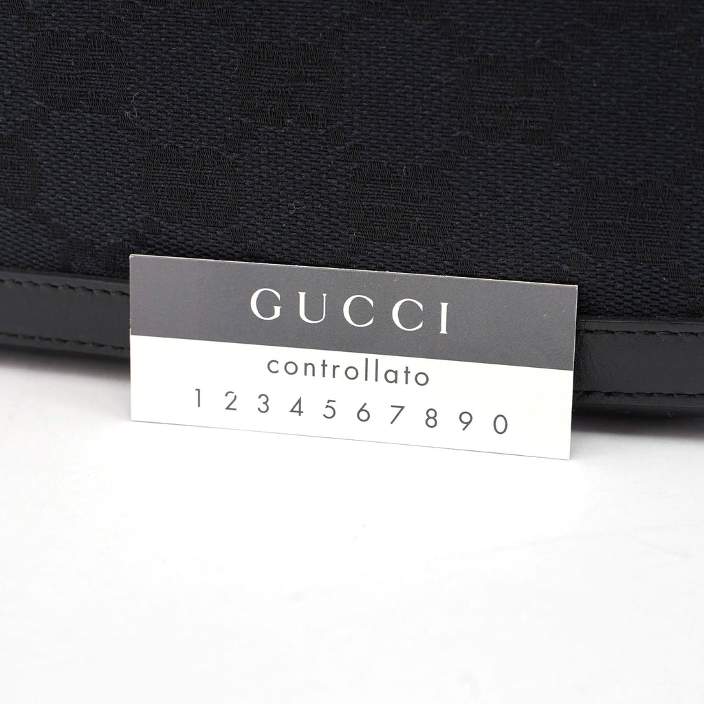 Black GG Square G Shoulder Bag