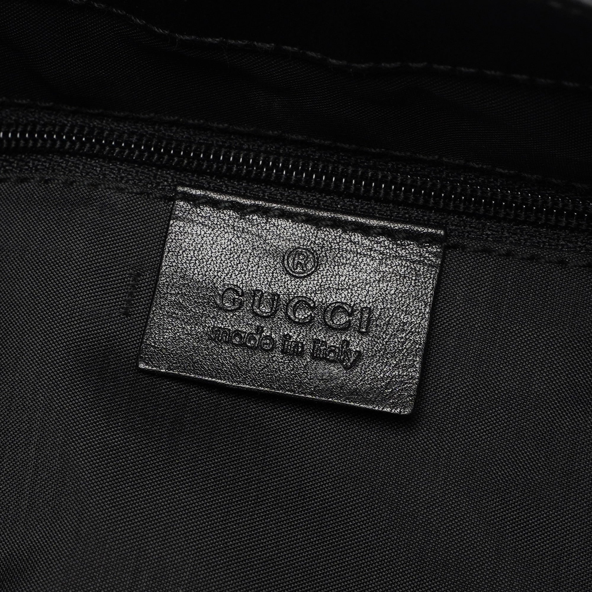 Black GG Square G Shoulder Bag