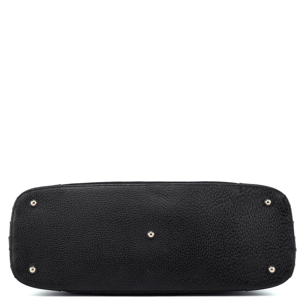 Black GG Studded Tote Bag