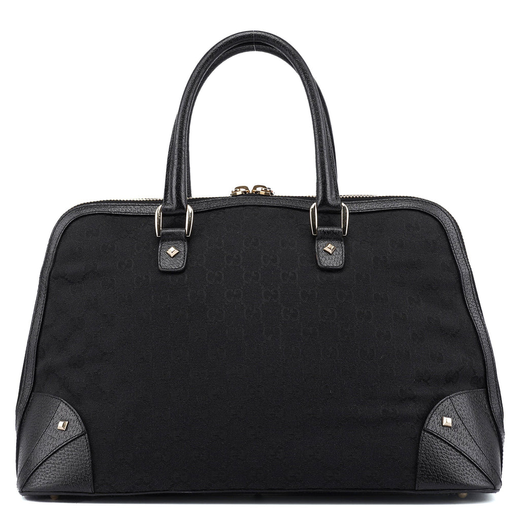 Black GG Studded Tote Bag