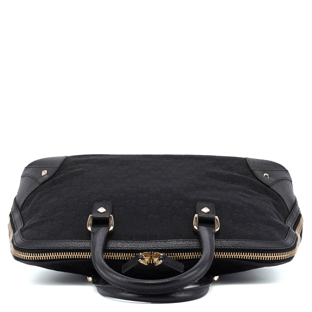 Black GG Studded Tote Bag