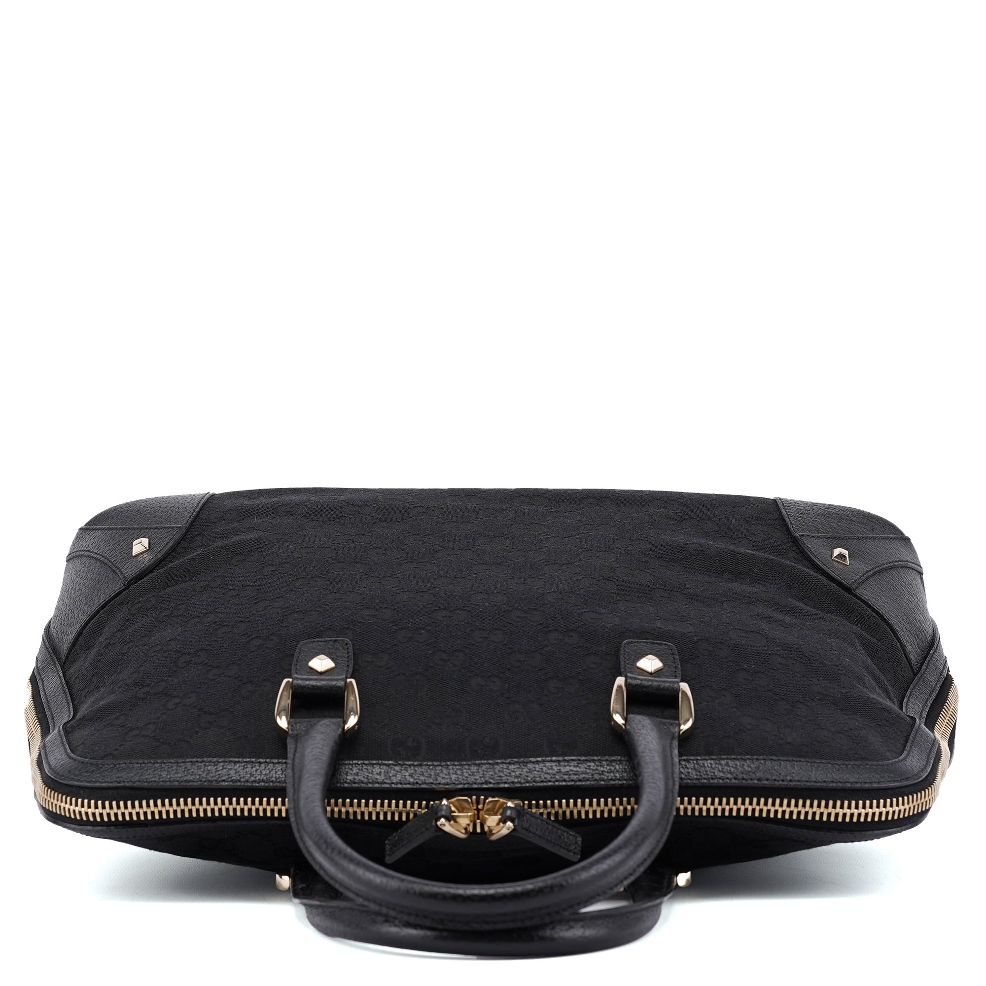 Black GG Studded Tote Bag