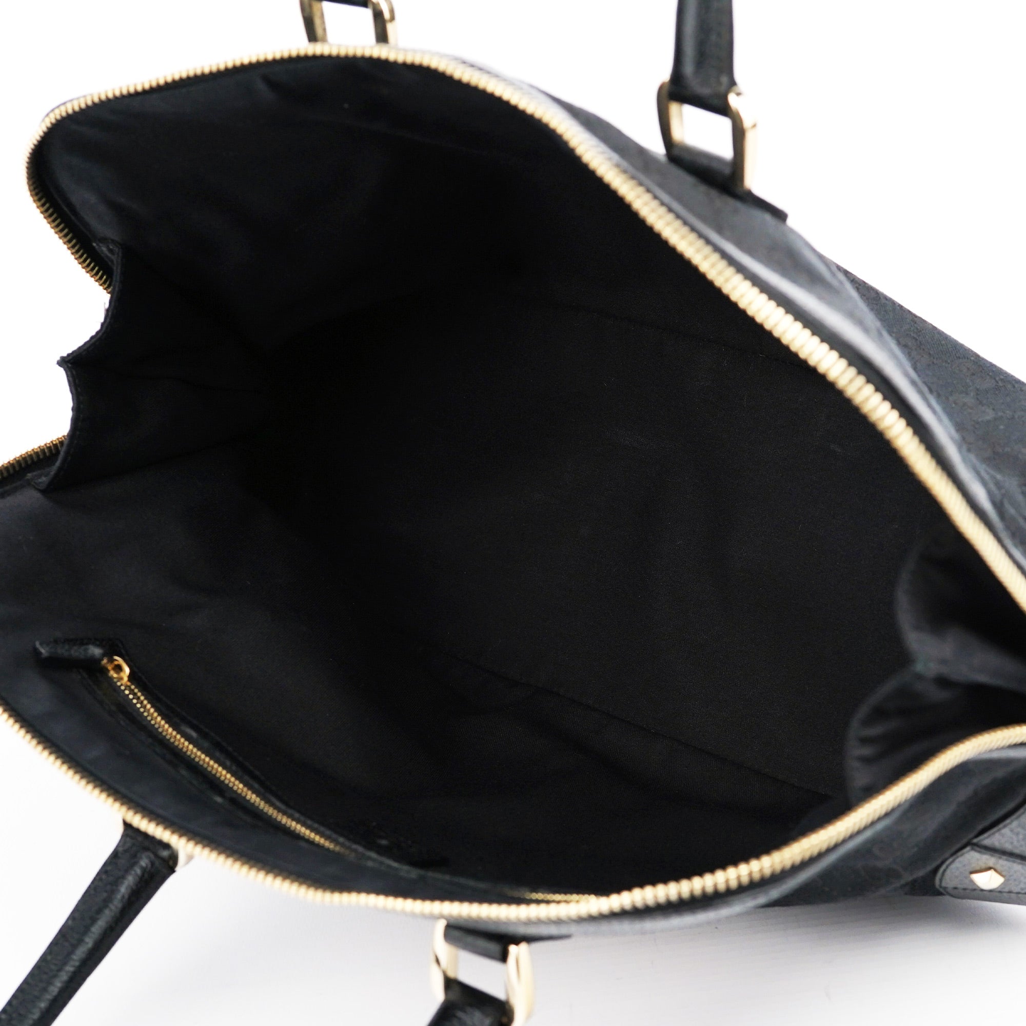 Black GG Studded Tote Bag