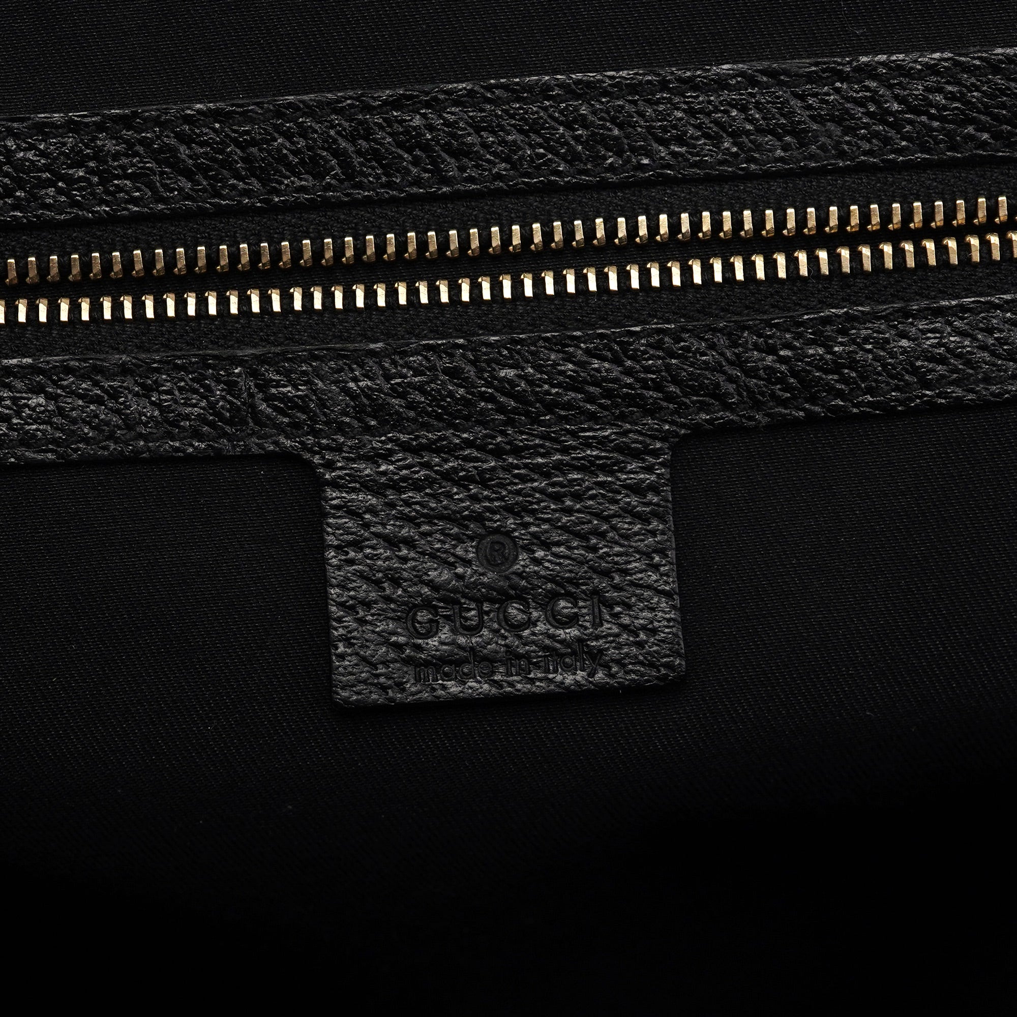 Black GG Studded Tote Bag