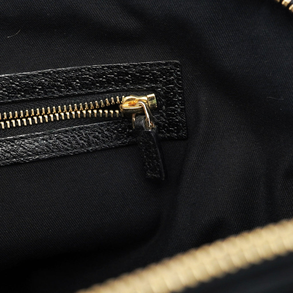 Black GG Studded Tote Bag