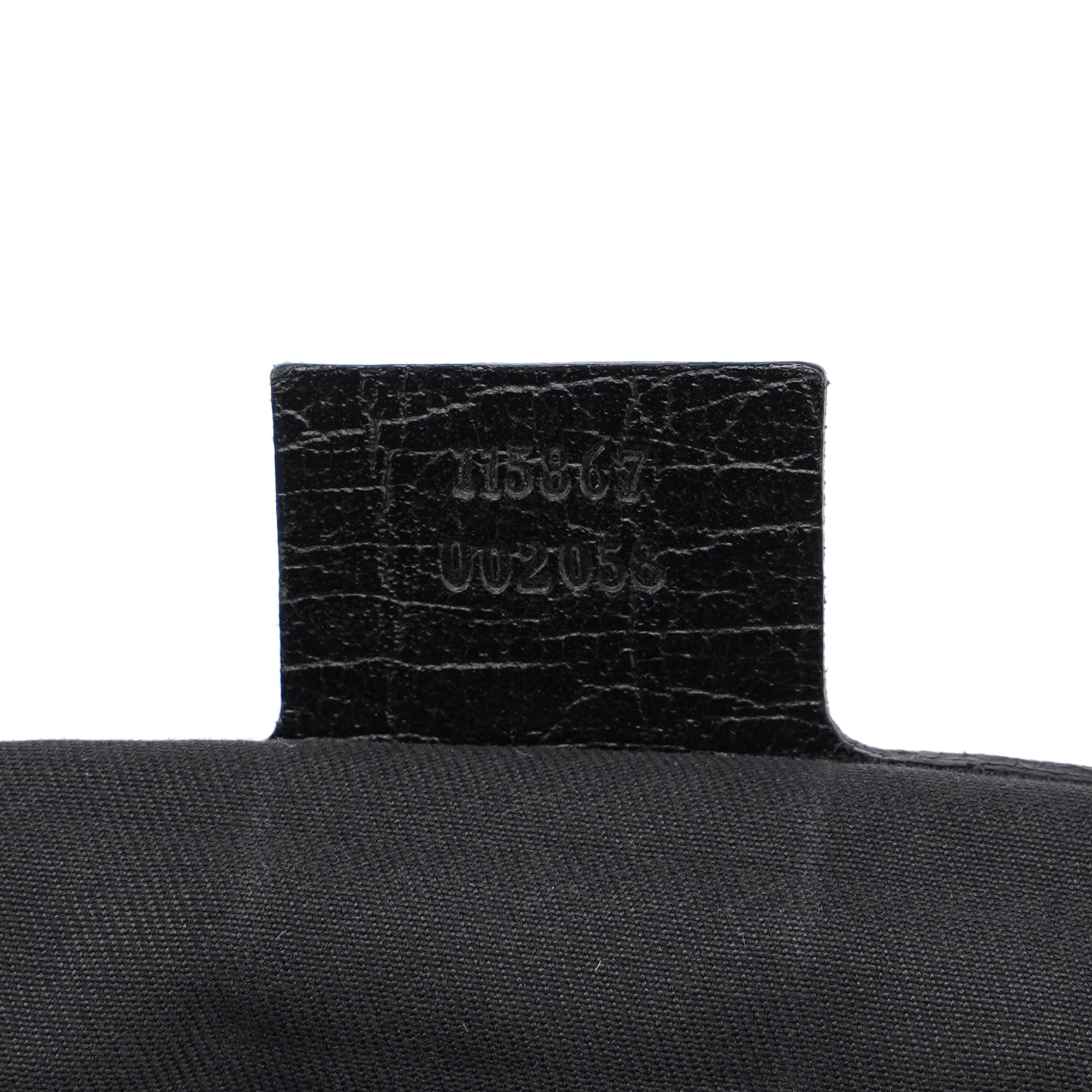 Black Horsebit Hobo Shoulder Bag