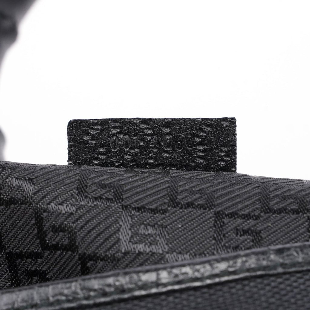 Black Jackie Bamboo Bag