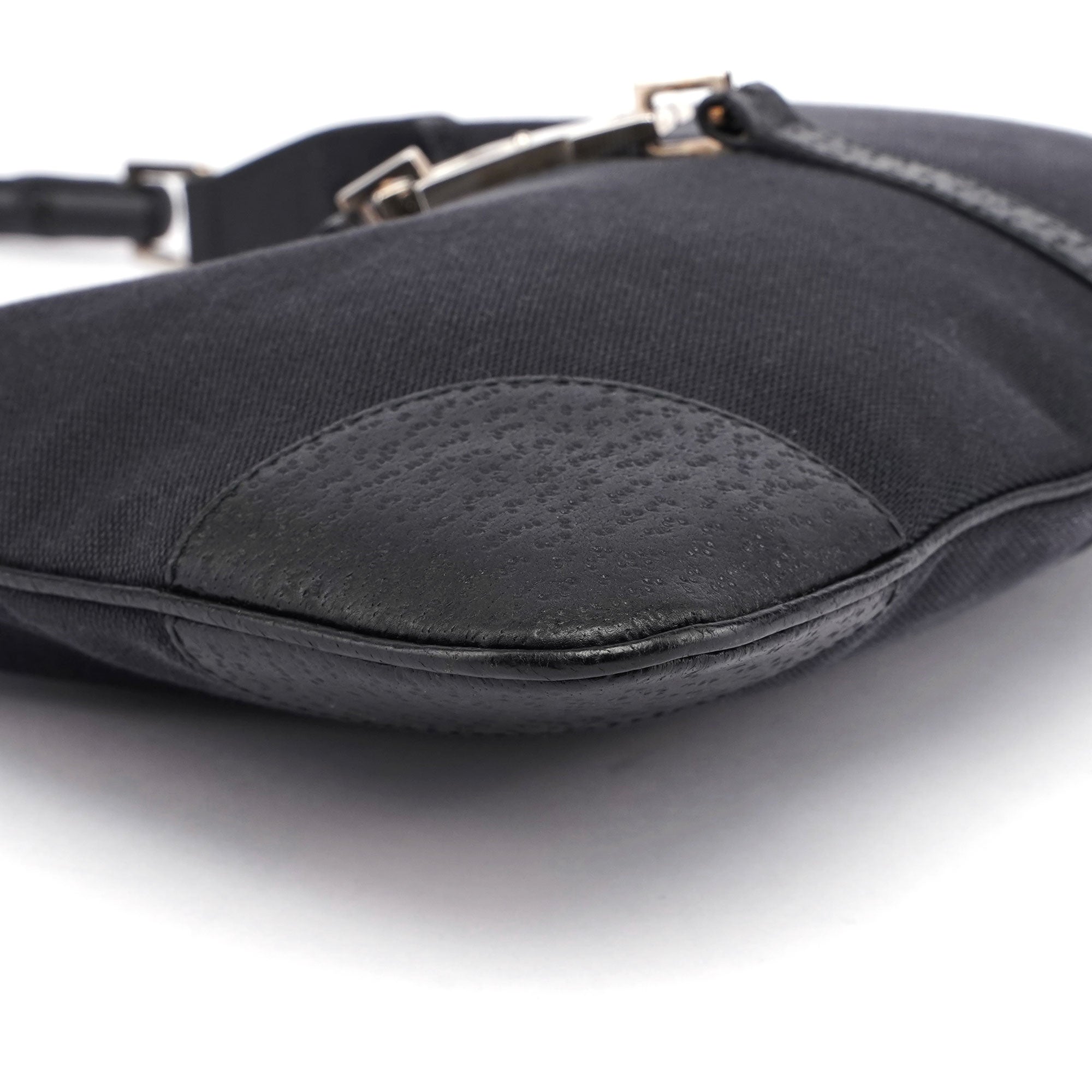 Black Jackie Bamboo Bag
