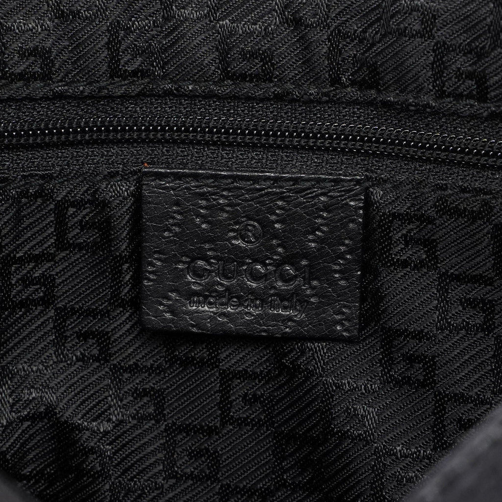 Black Jackie Bamboo Bag