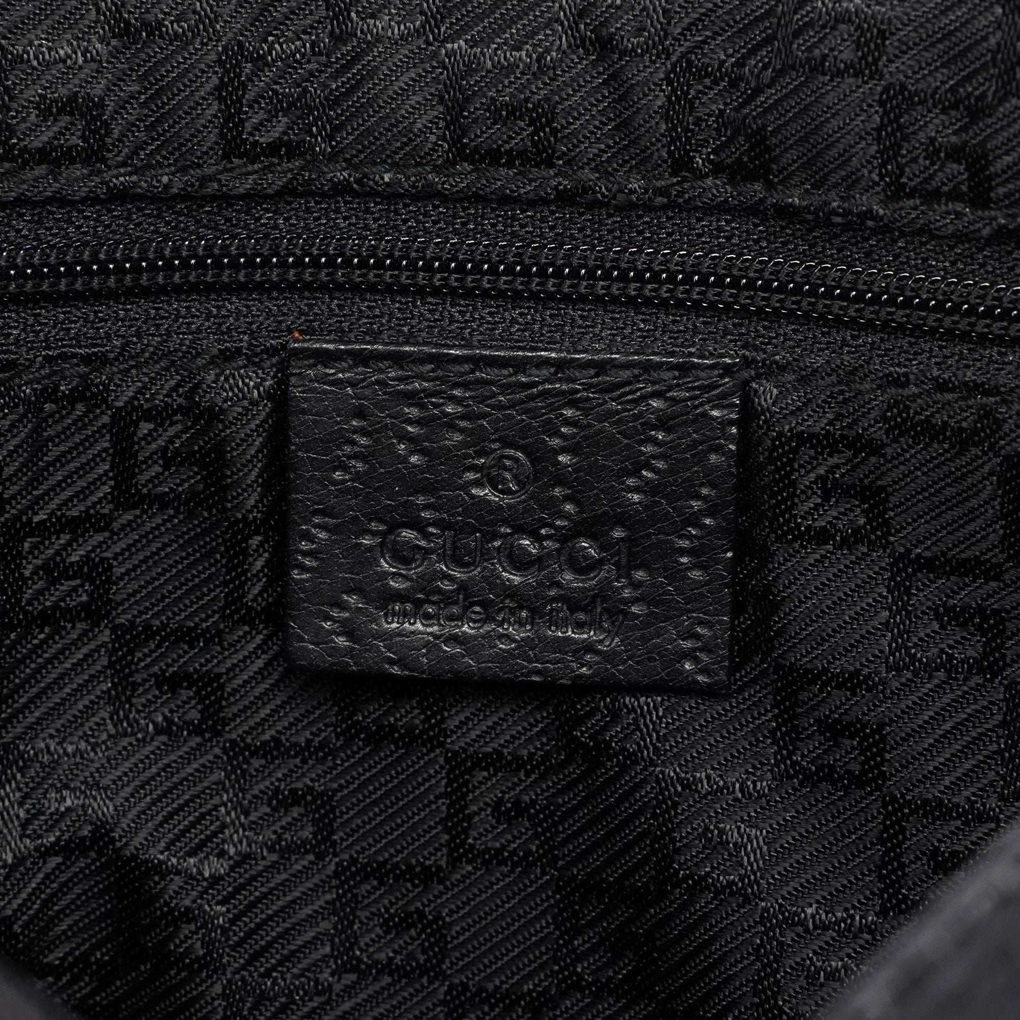 Black Jackie Bamboo Bag