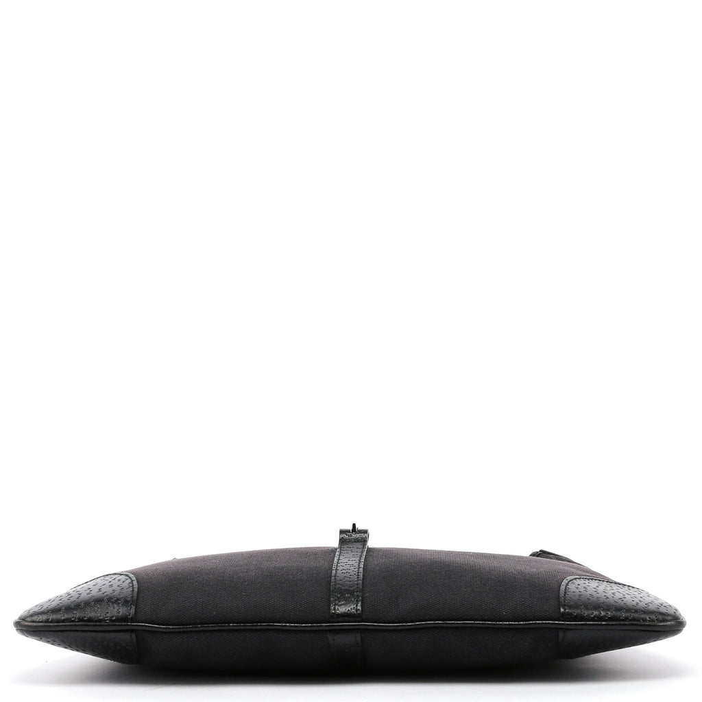 Black Jackie Bamboo Shoulder Bag