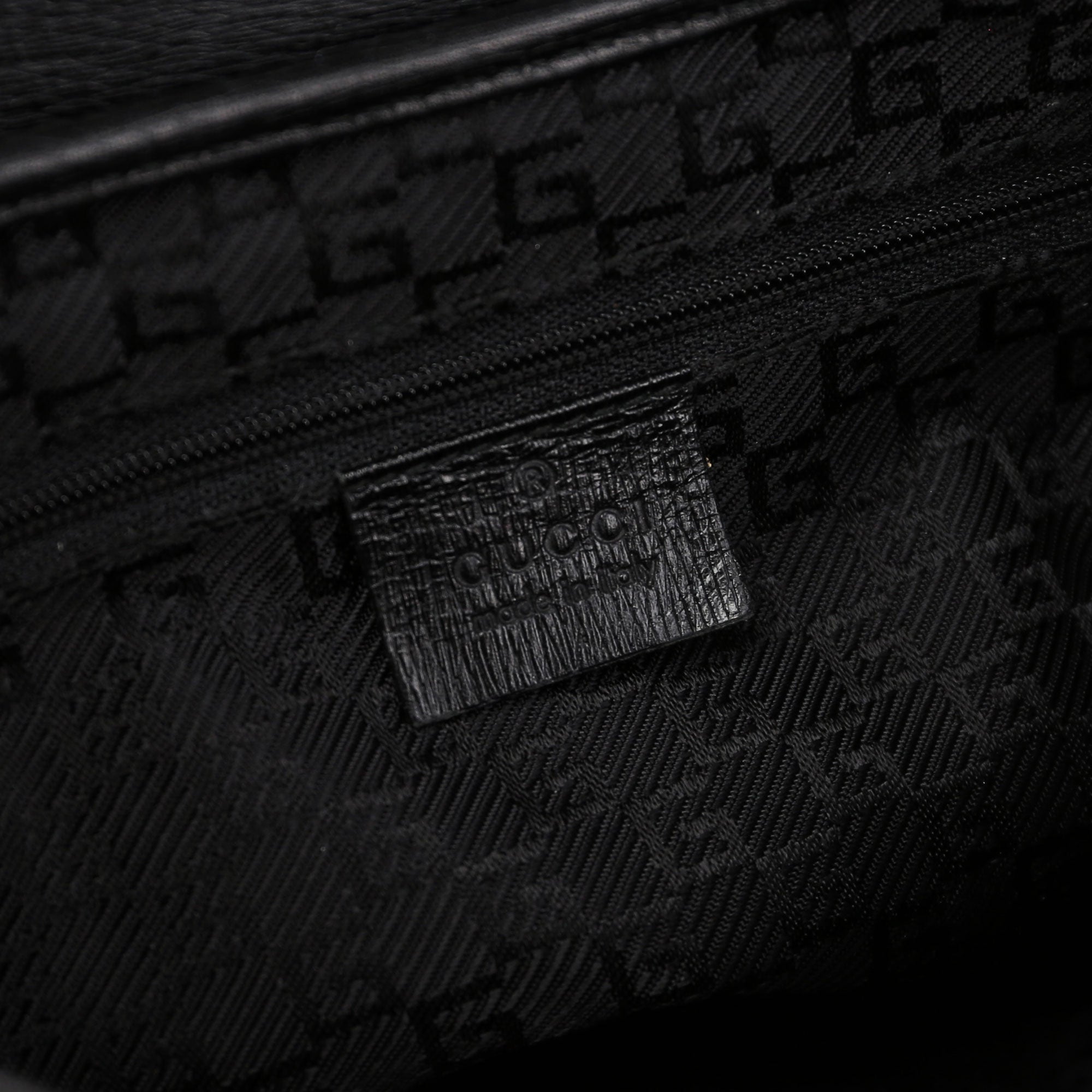 Black Jackie Bamboo Shoulder Bag