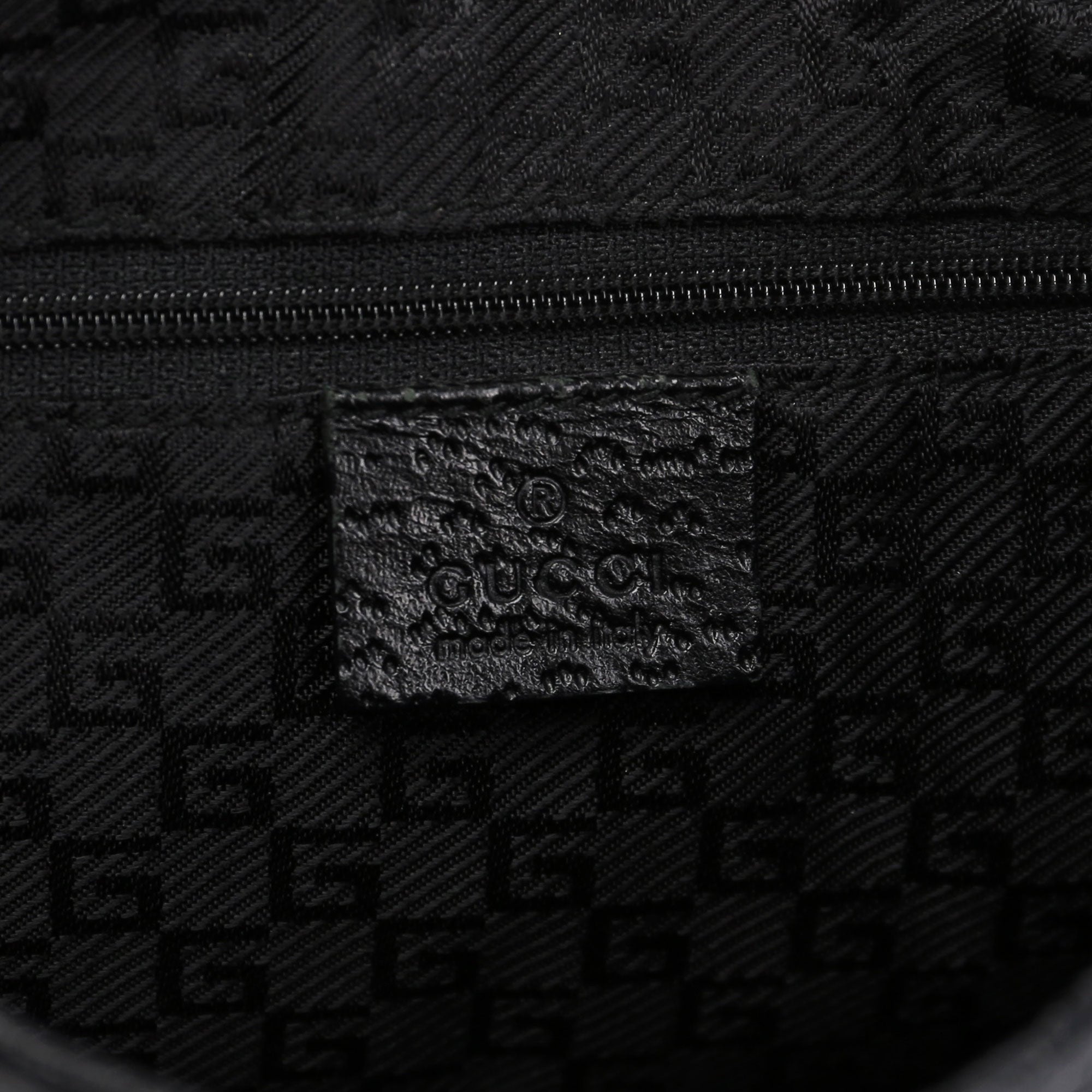 Black Jackie Bamboo Shoulder Bag